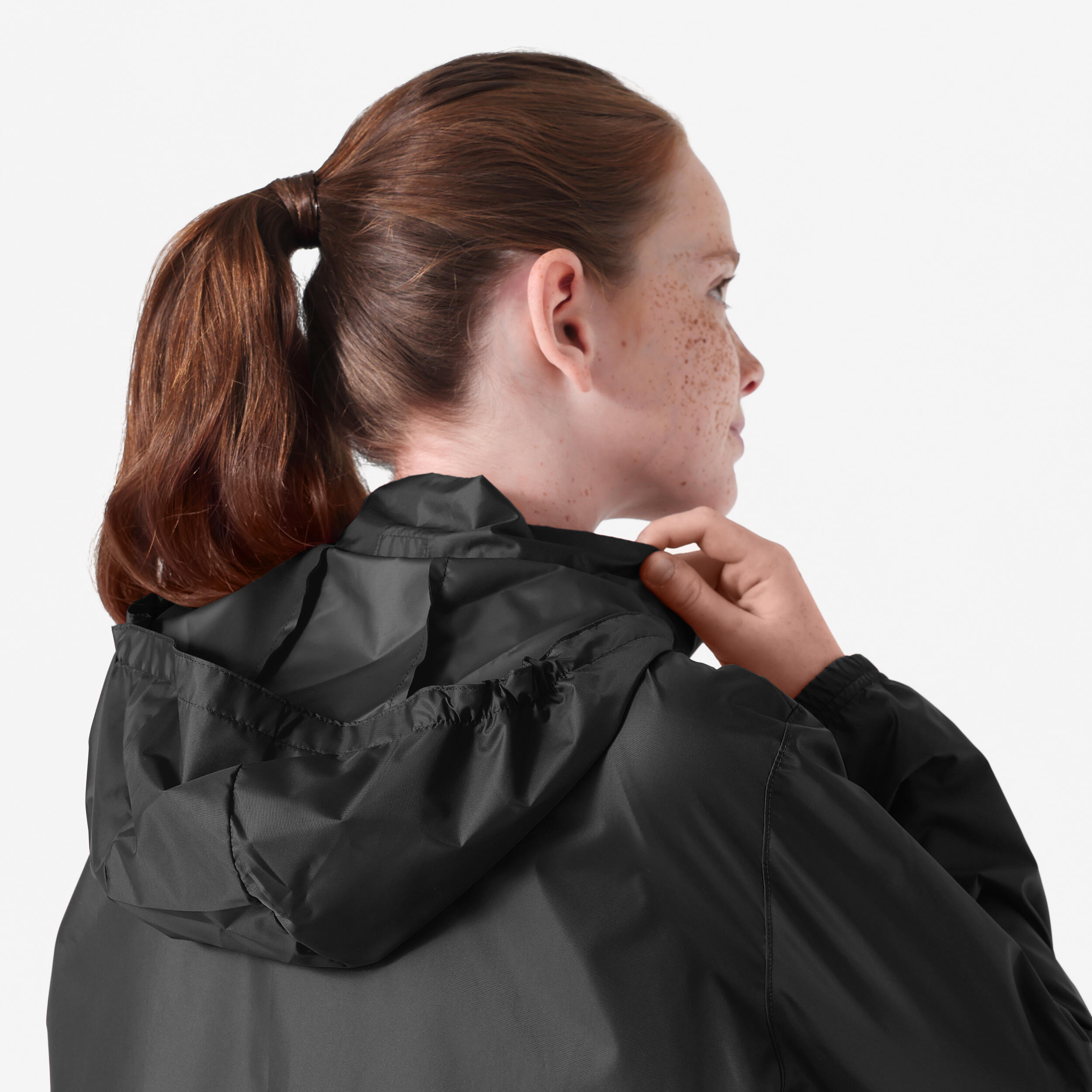 Giacca bambini ESSENTIEL CLUB 50 antivento nera 4/6