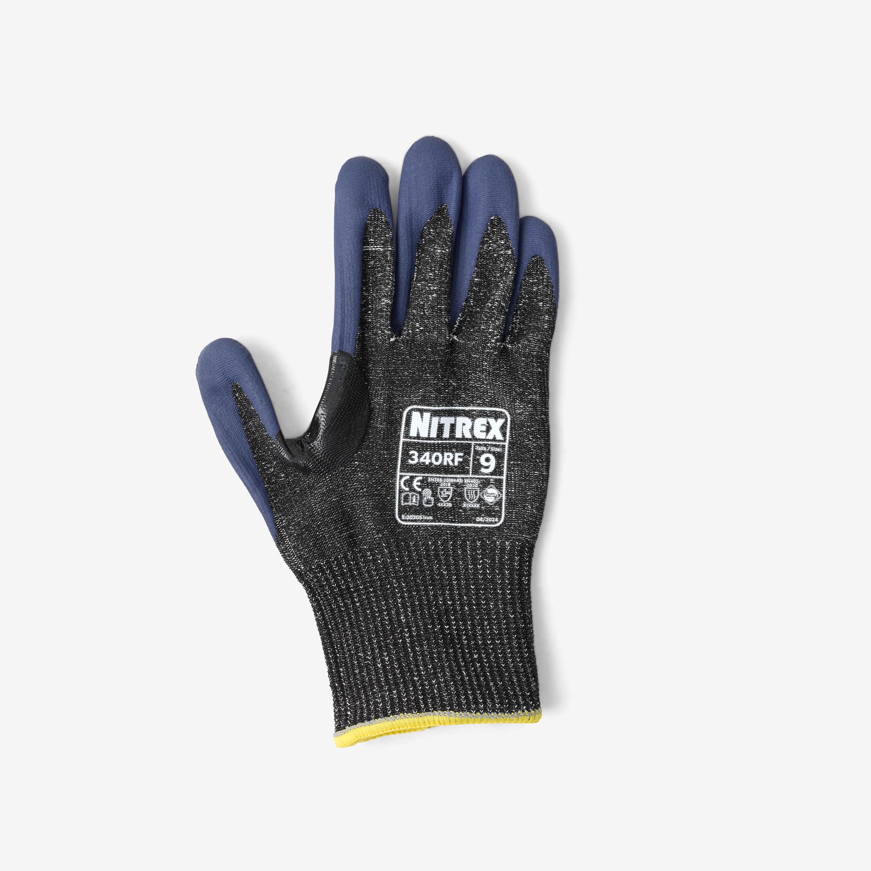 Guantes Anticortes Caza Solognac Tricolor 2/3