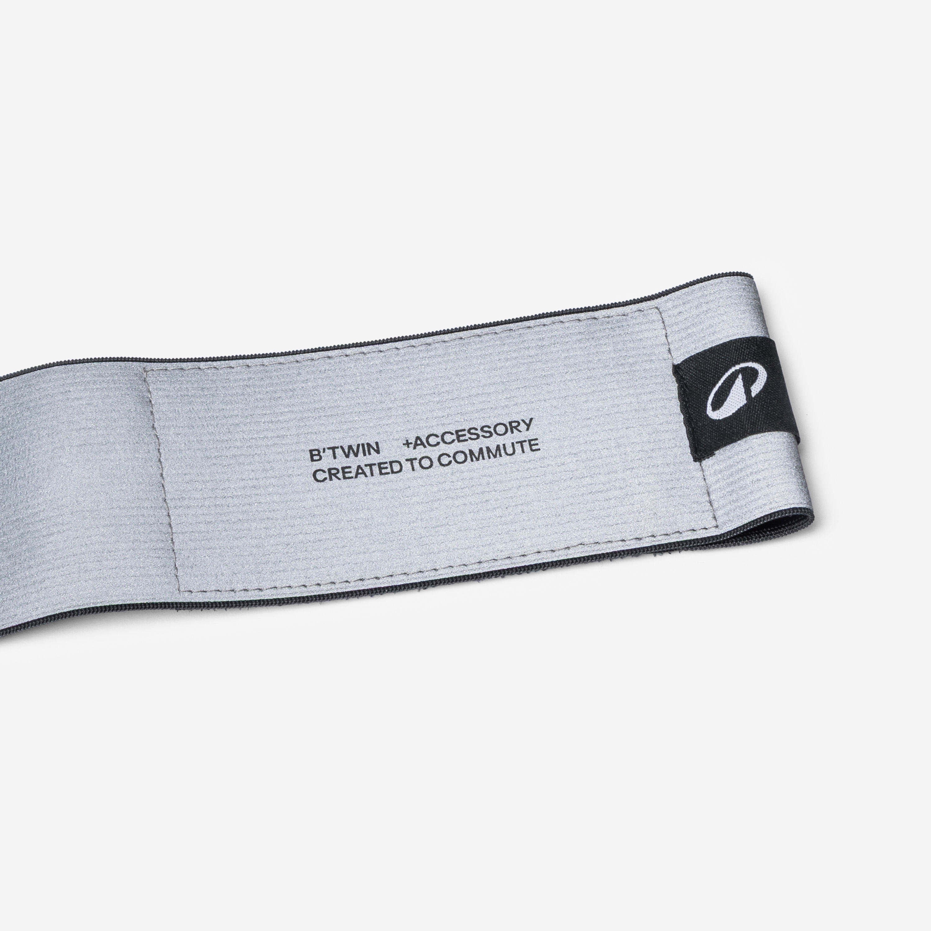 Serre pantalon réflectif élastique vélo ville 900 4/6