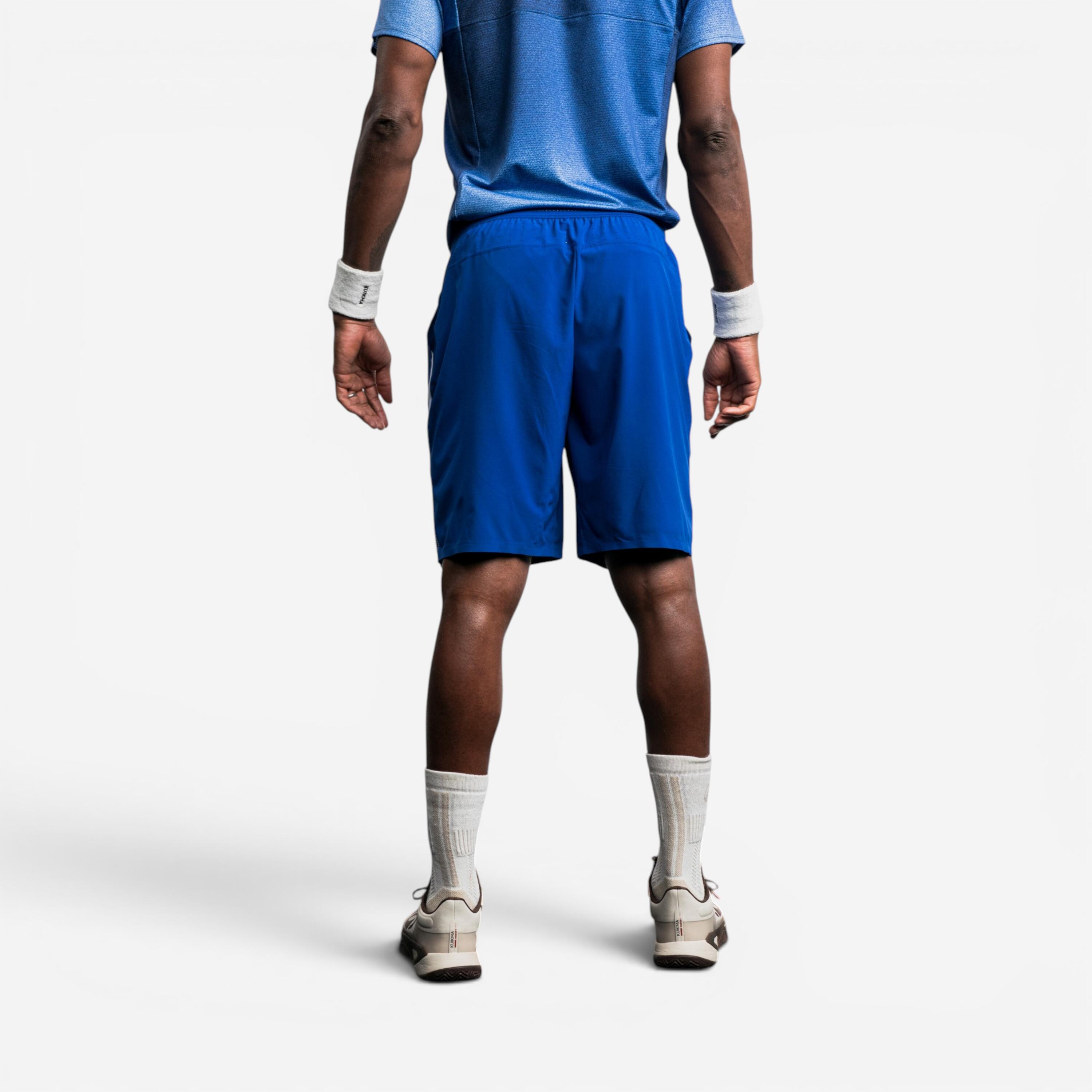 Short de tennis respirant édition limitée Gael Monfils homme, Dry+ bleu 2/10