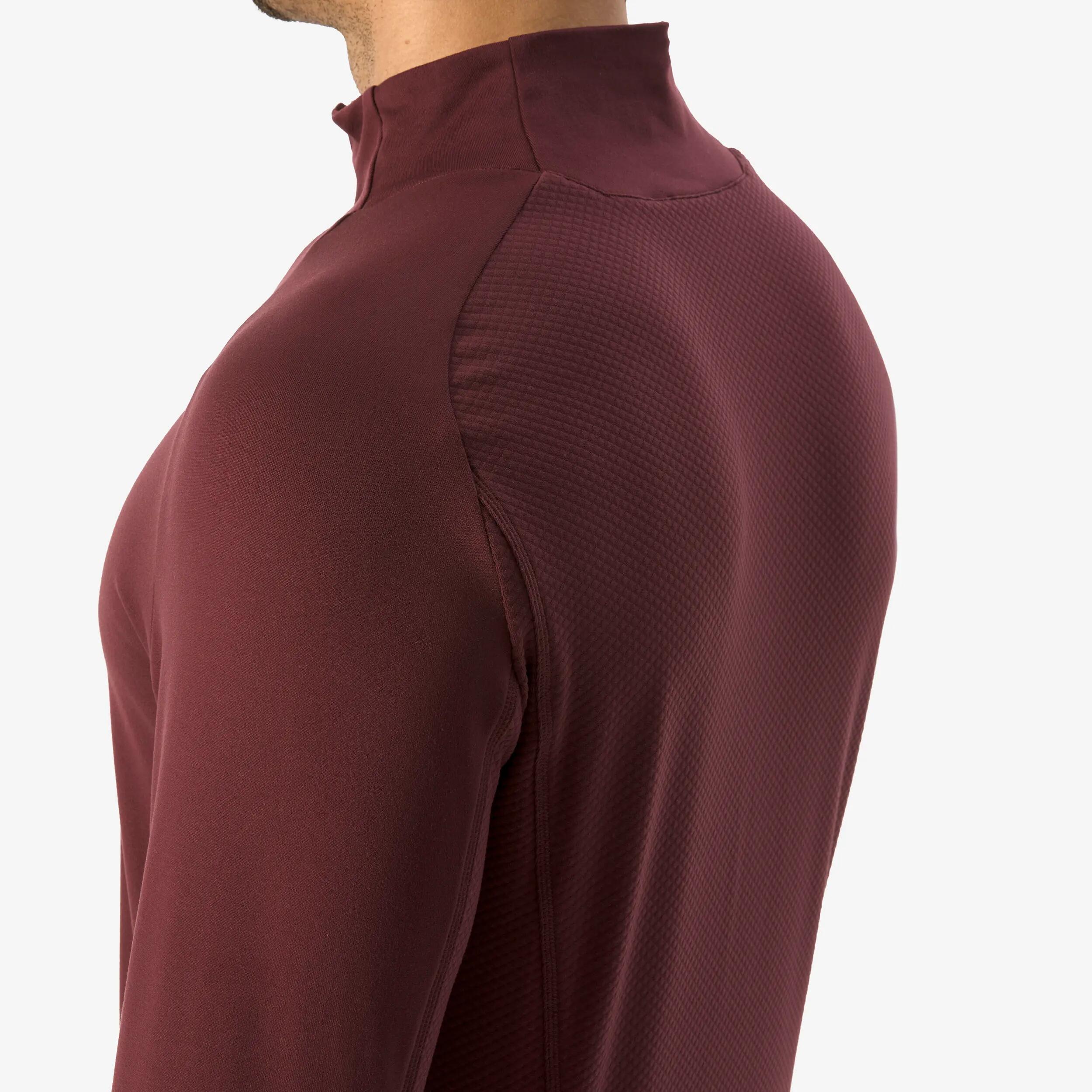 Koszulka termoaktywna narciarska męska Quechua BL 500 1/2 Zip 9/10