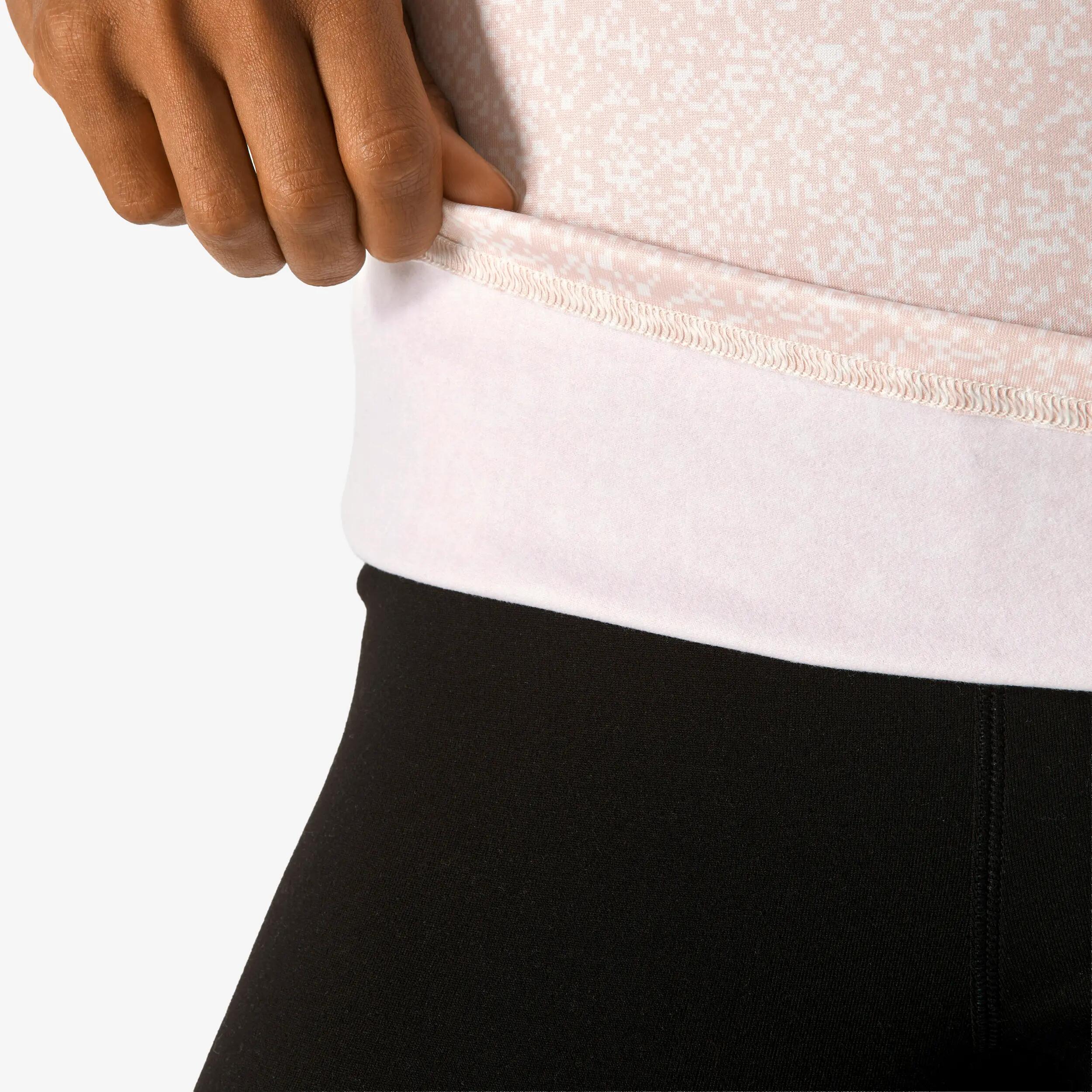Camiseta térmica esquí cuello alto cálida transpirable mujer, BL 500 rosa  17/17
