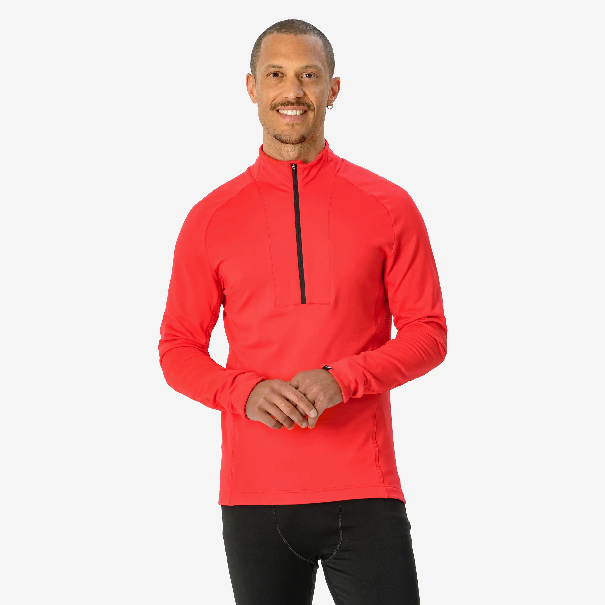 Koszulka termoaktywna narciarska męska Quechua BL 500 1/2 Zip 2/12