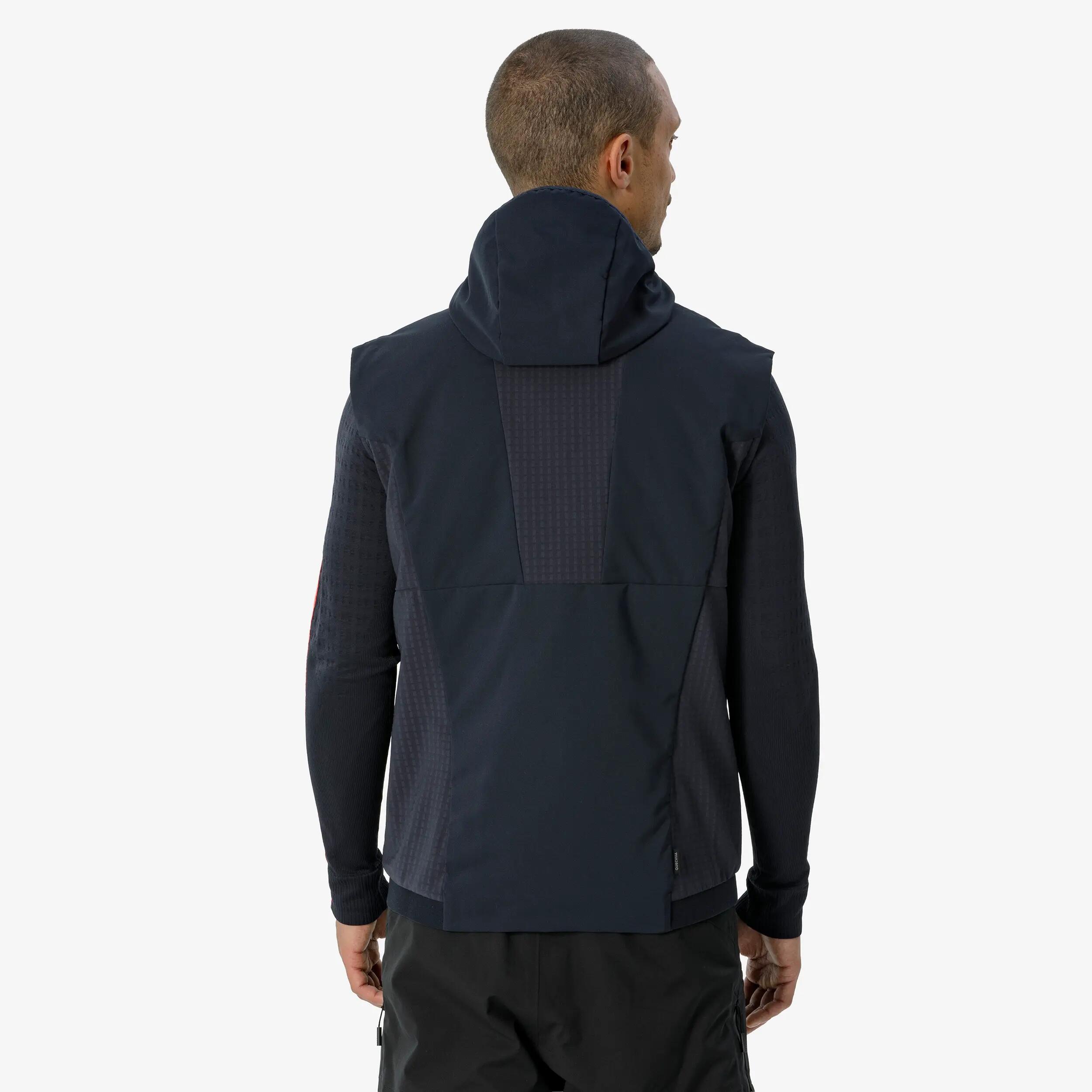 Chaleco de esquí hombre, MID L 900 azul  3/8