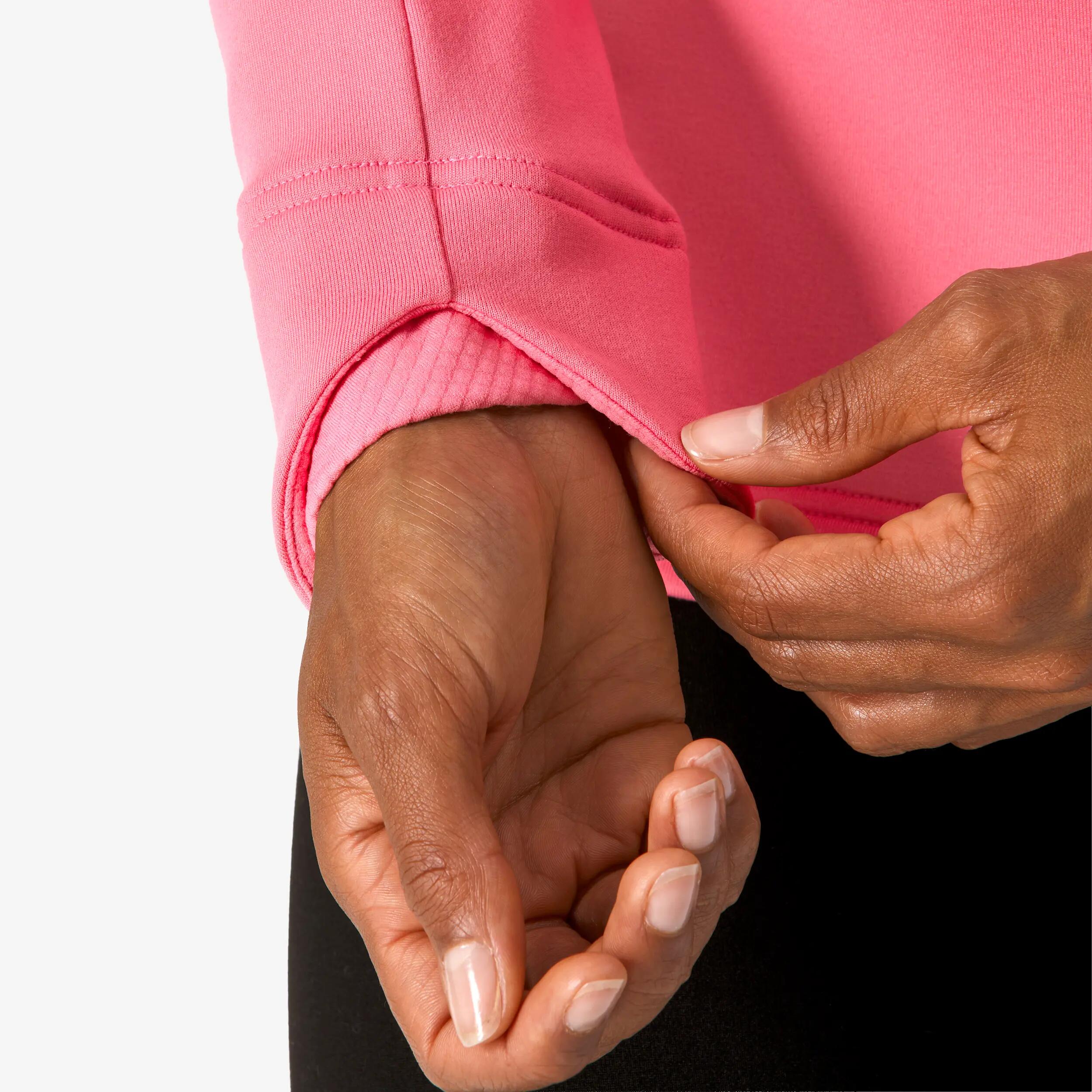 Samarreta tèrmica d'esquí dona BL 500 1/2 cremallera rosa  16/17