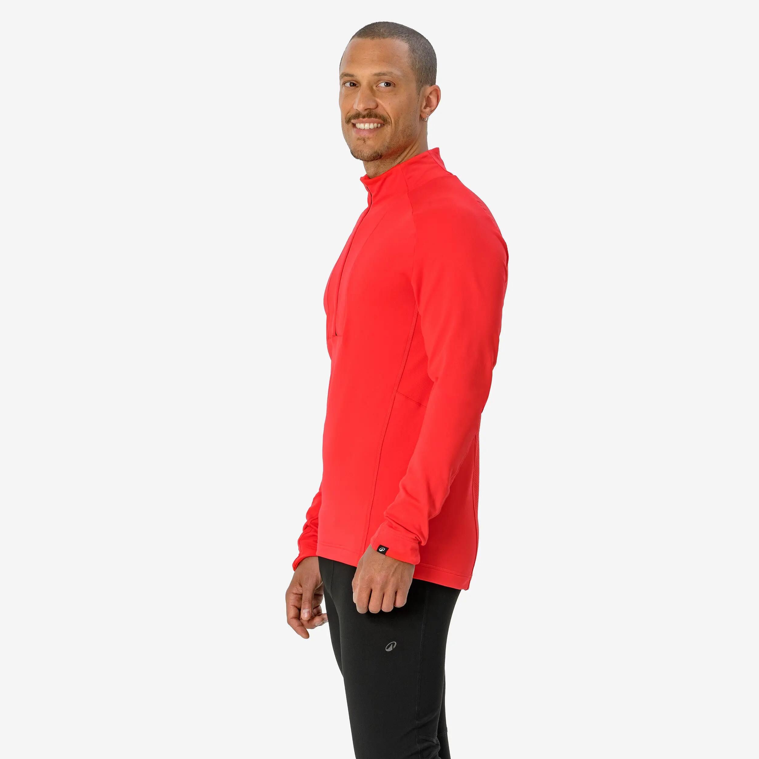 Koszulka termoaktywna narciarska męska Quechua BL 500 1/2 Zip 6/12