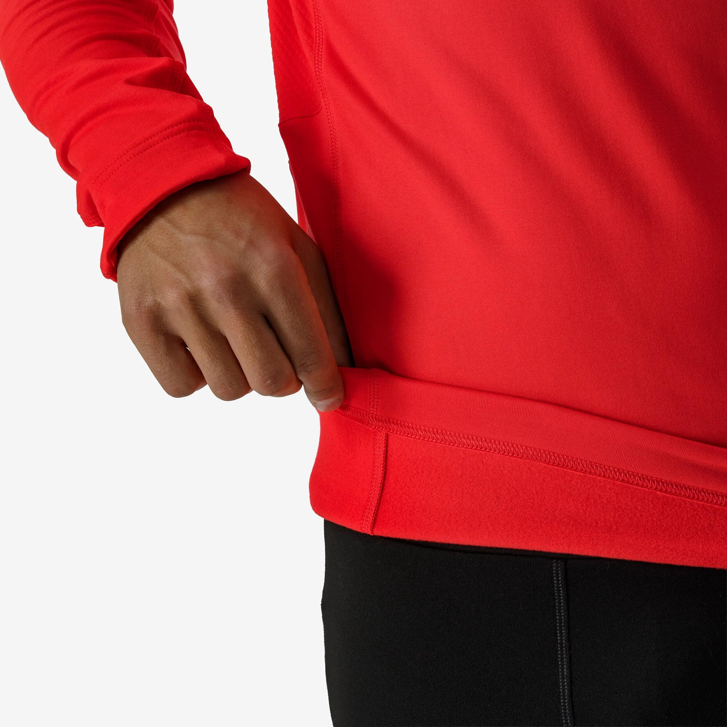 Koszulka termoaktywna narciarska męska Quechua BL 500 1/2 Zip 12/12
