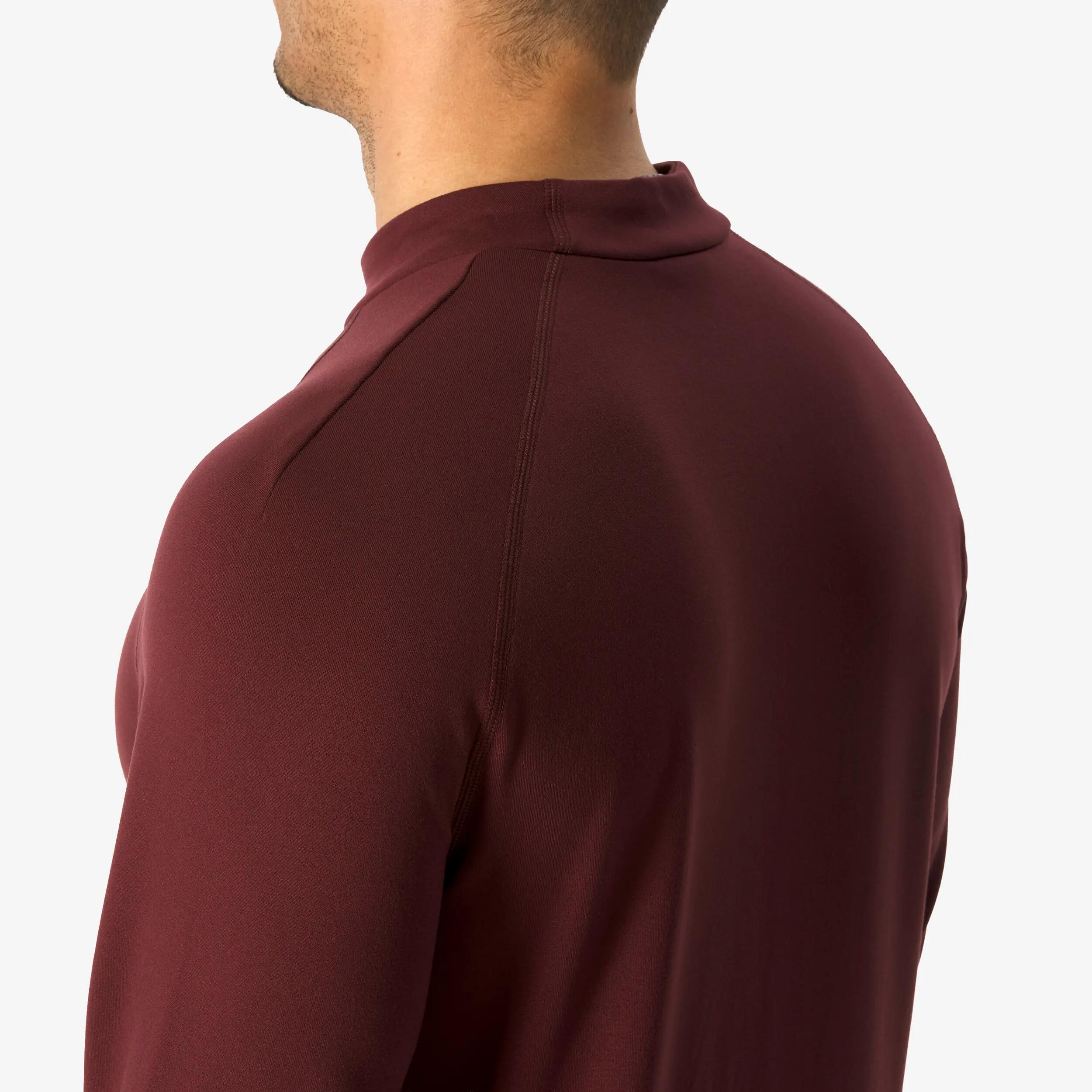 Maglia termica sci uomo 500 bordeaux 9/9
