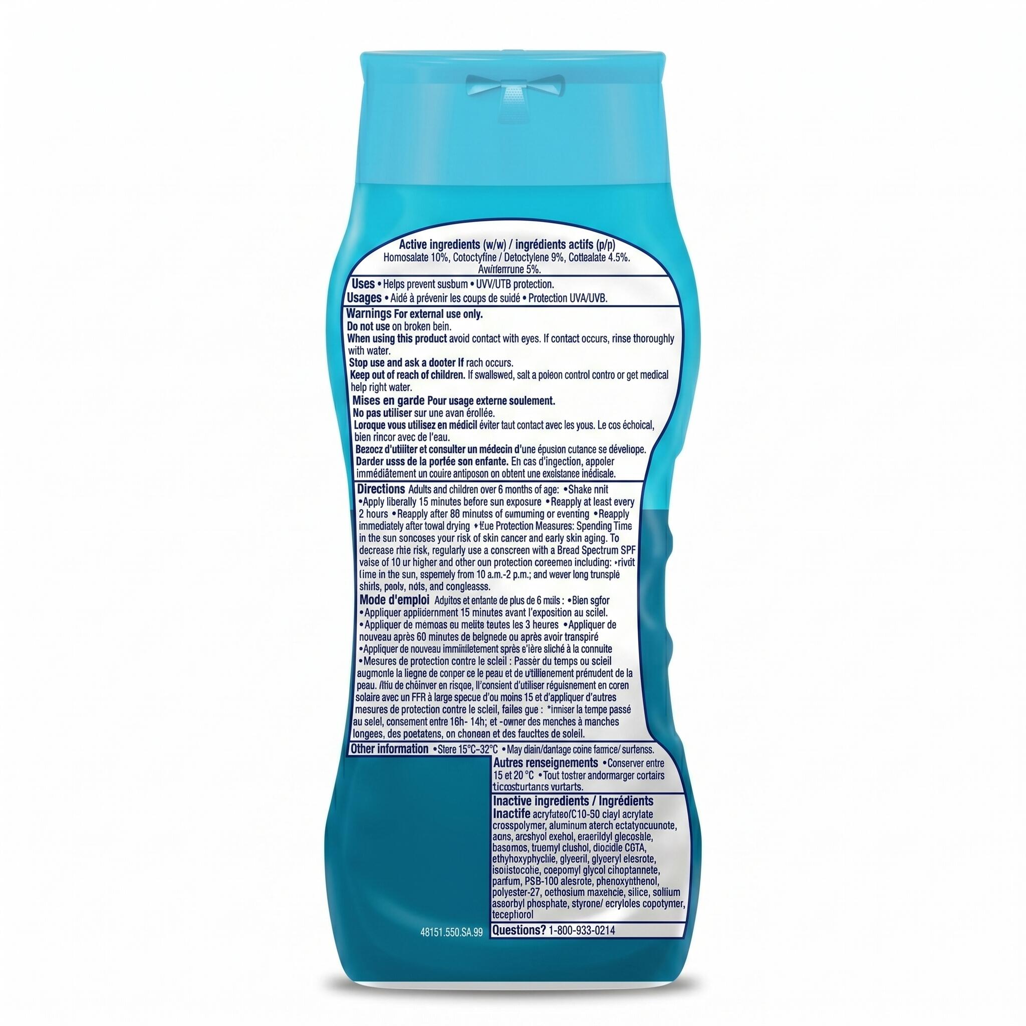 Kids’ Sport Sunscreen SPF 50, Coppertone Kids 237 mL 2/3