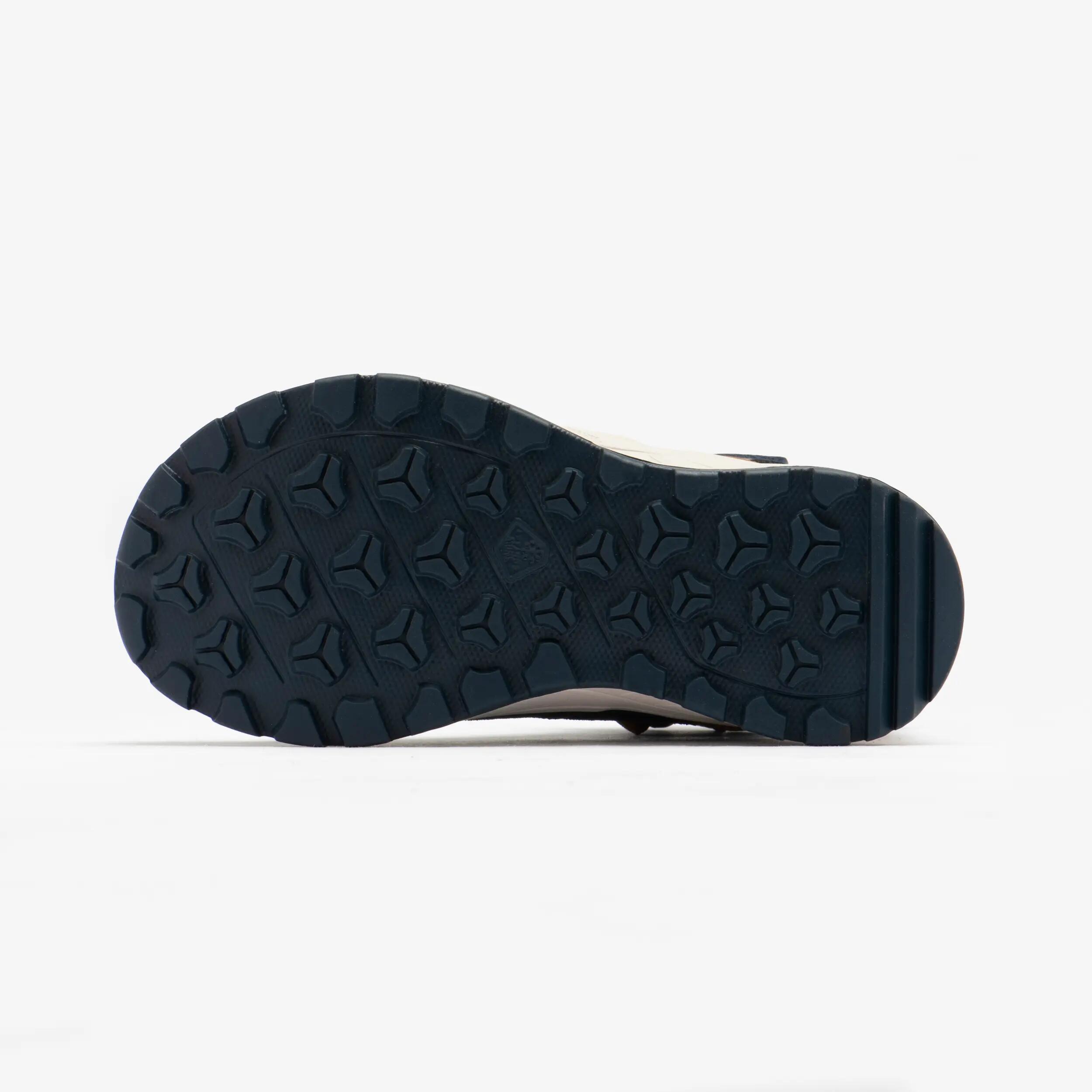 Botas impermeáveis de Caminhada com tira autoaderente Criança 24-34, SH500 azul 3/9