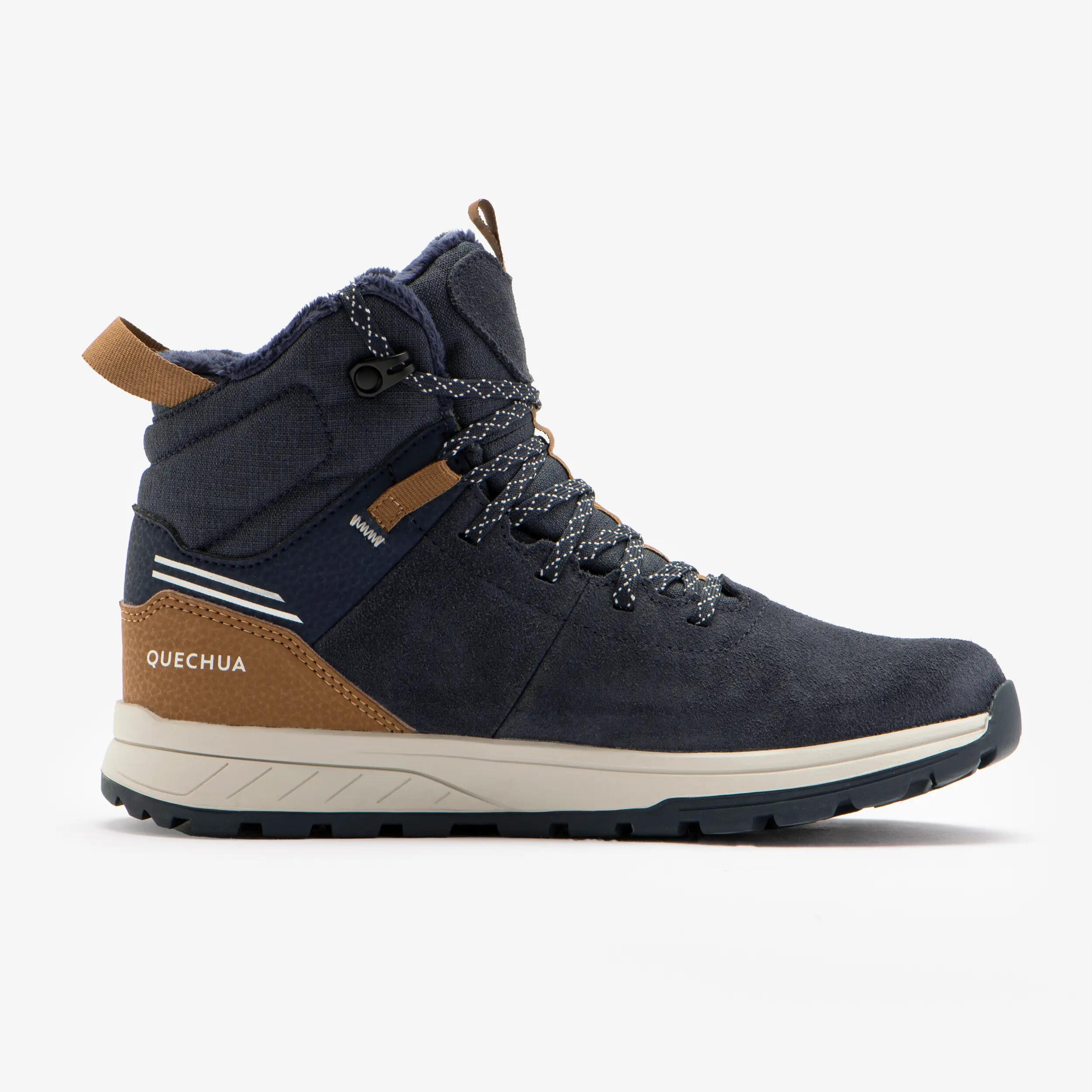 Buty turystyczne dla dzieci Quechua SH500 Warm wodoodporne skóra 2/8