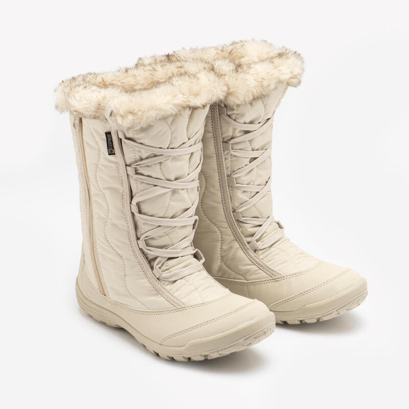 Çocuk Outdoor Kar Botu - Su Geçirmez - Bej - SH500