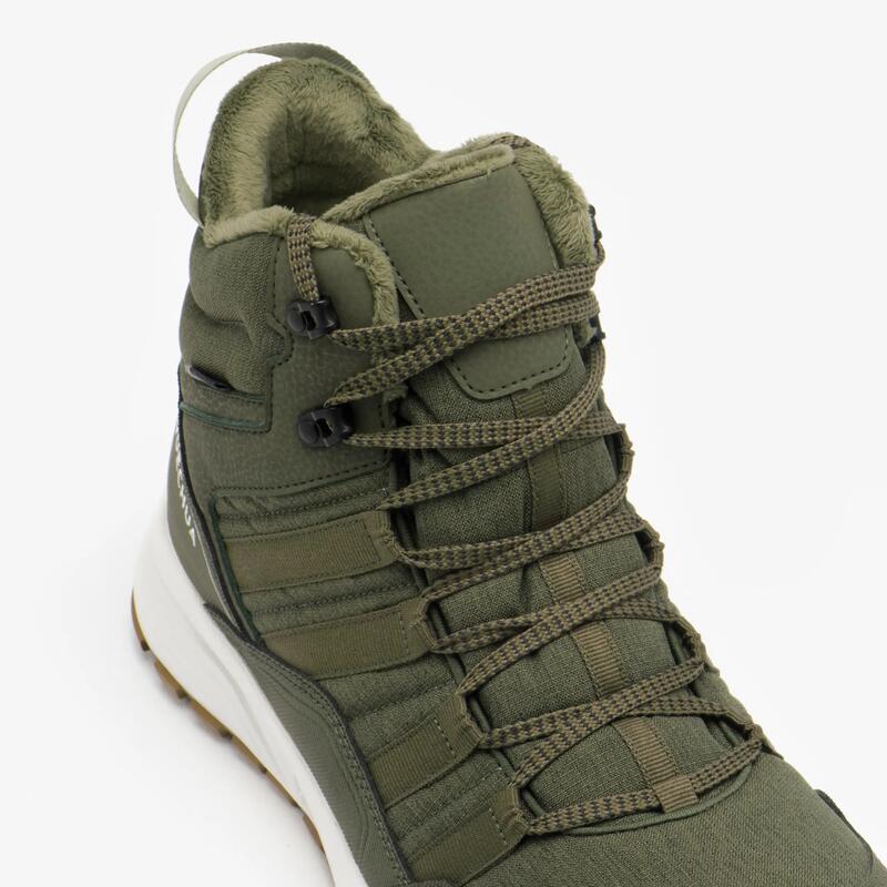 Erkek Outdoor Kar Botu - Su Geçirmez - Yeşil - NH500 Mid