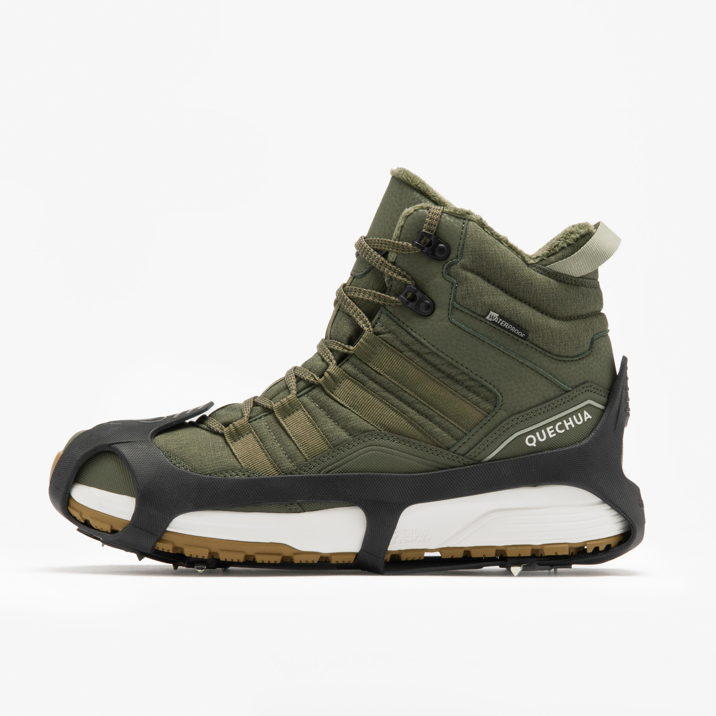 Crampons de randonnée HIKE 100 contenant 34% de matière recyclée 2/12