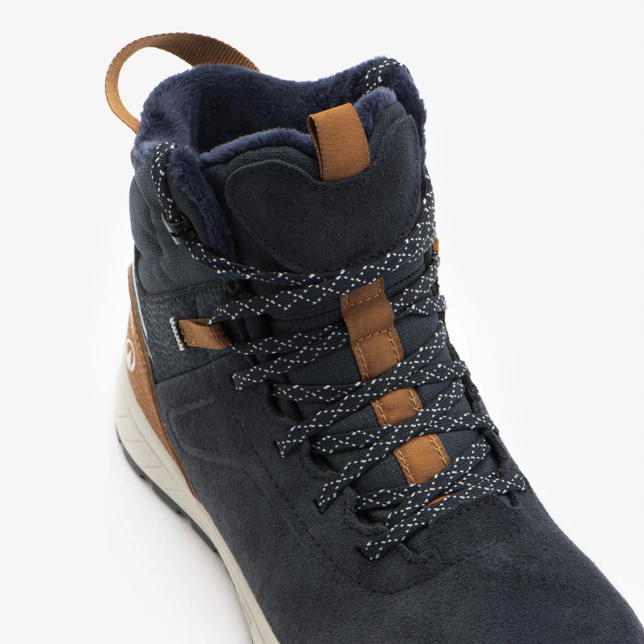 Buty turystyczne dla dzieci Quechua SH500 Warm wodoodporne skóra 5/8