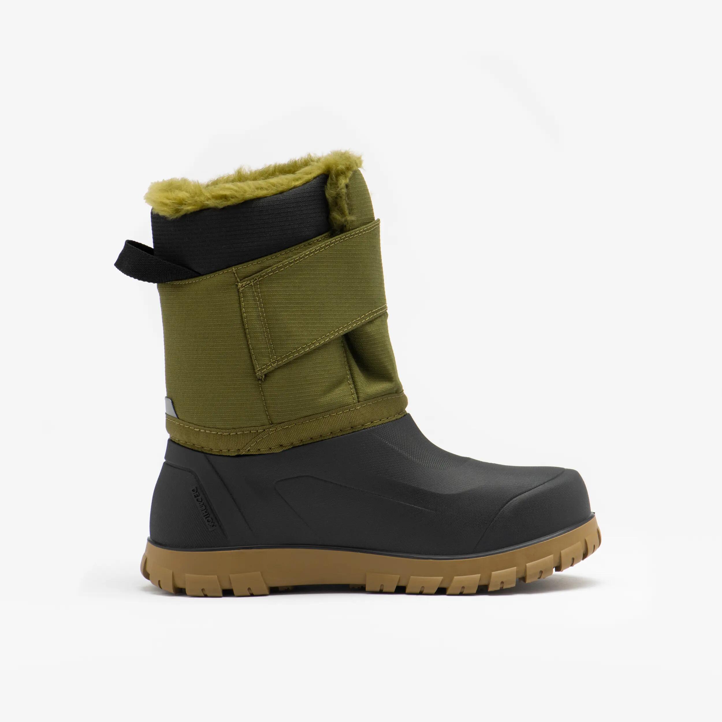 Kids’ Waterproof Winter Boots, SH 500 Sizes 7.5C–6 2/8