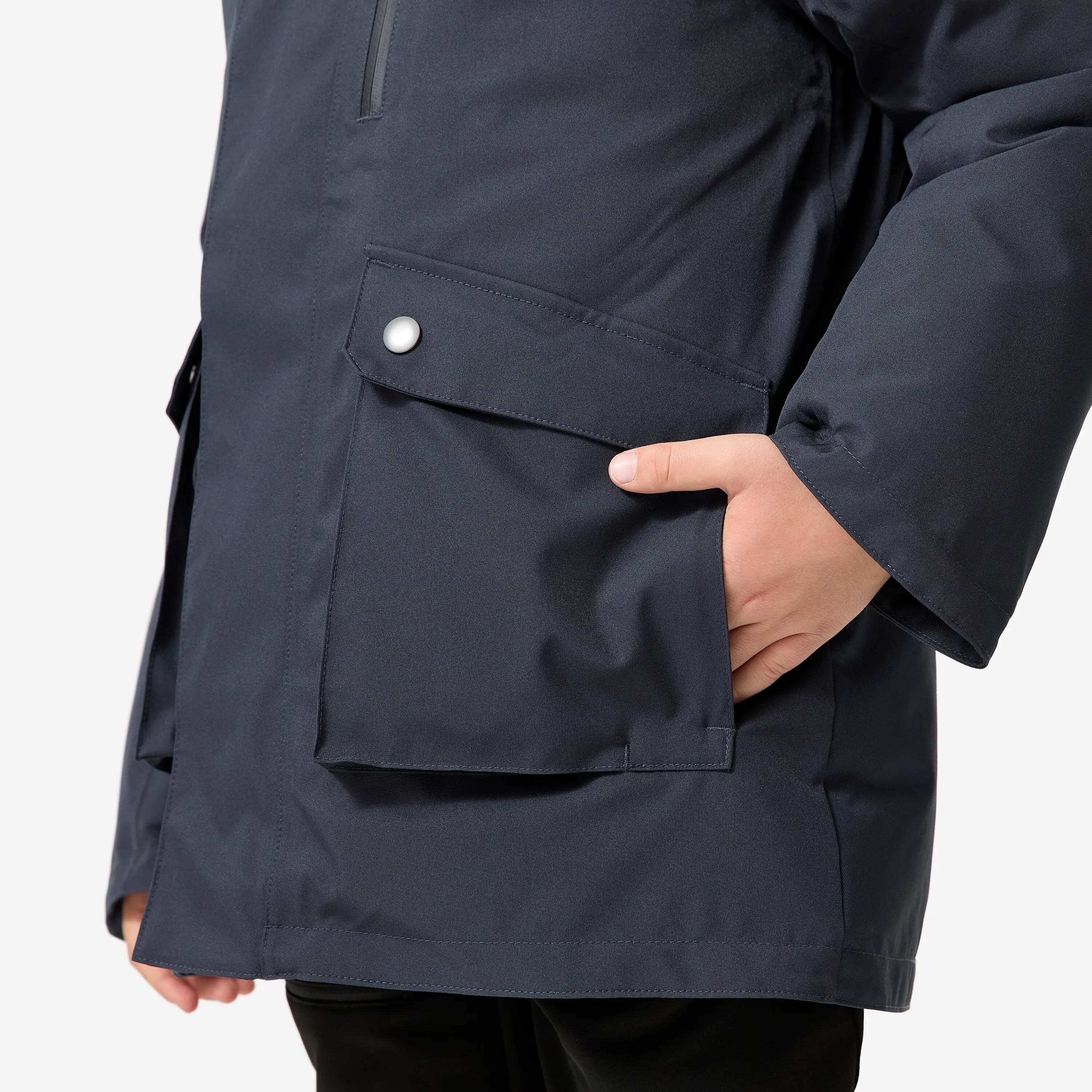 Kids’ Warm and Waterproof Winter Parka, NH 900 Age 7–15 9/14