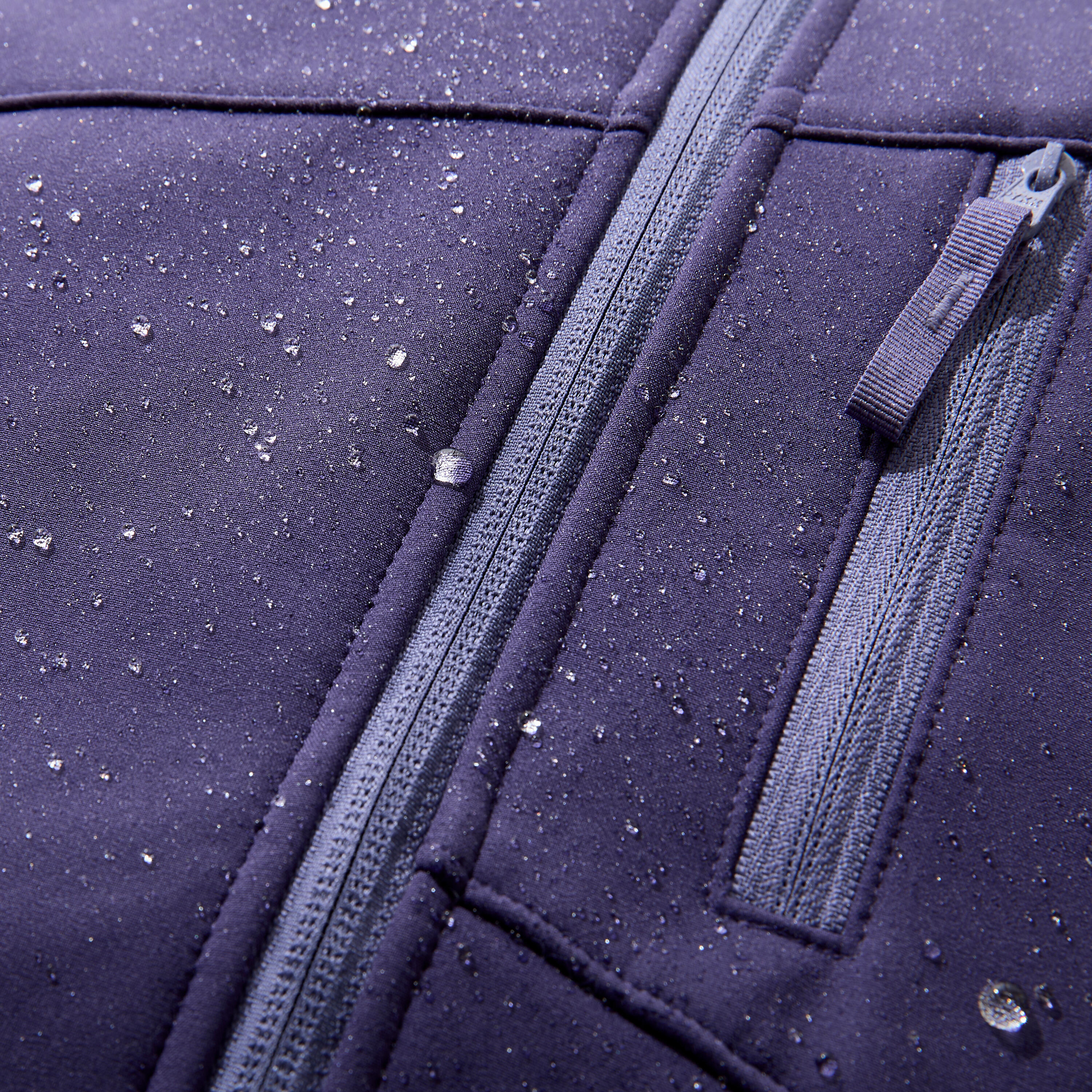 Veste softshell de randonnée enfant 7-15 ans, hike 900 noir 3/9