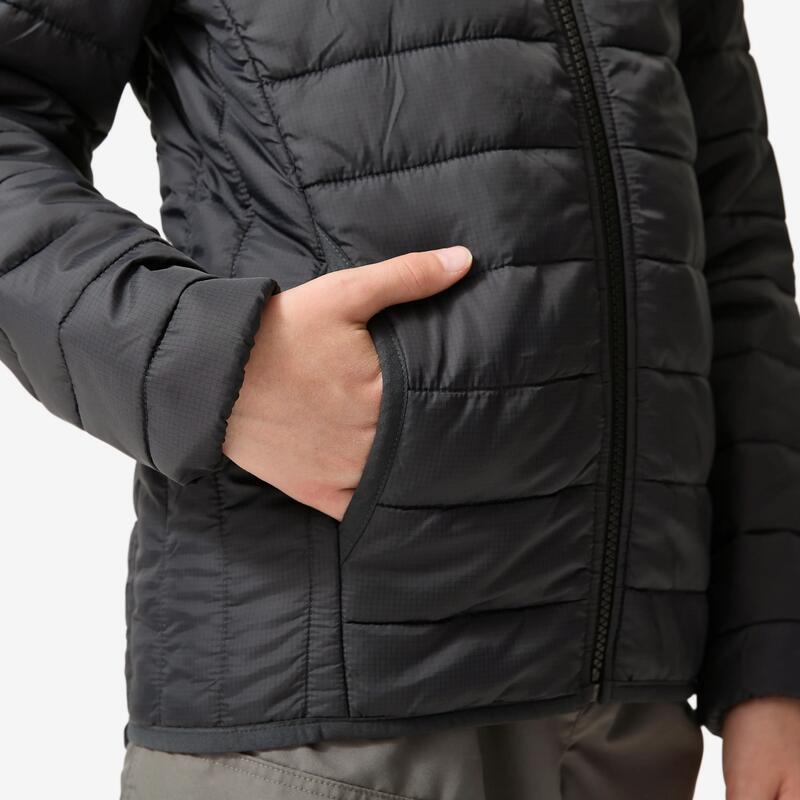 Çocuk 3'ü 1 Arada Outdoor Mont - Gri - MH500 -9 °C
