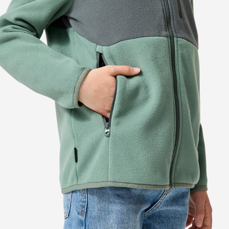 Çocuk Outdoor Polar Mont - Yeşil - 7/15 Yaş - MH500