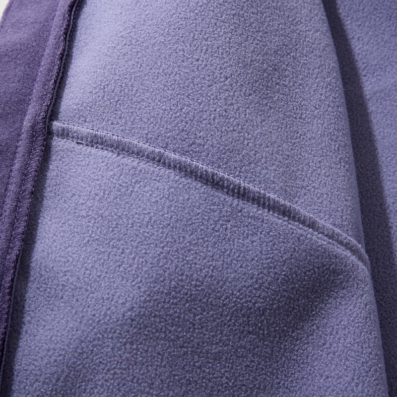 Geacă softshell de drumeție pentru copii 7-15 ani, hike 900 Negru