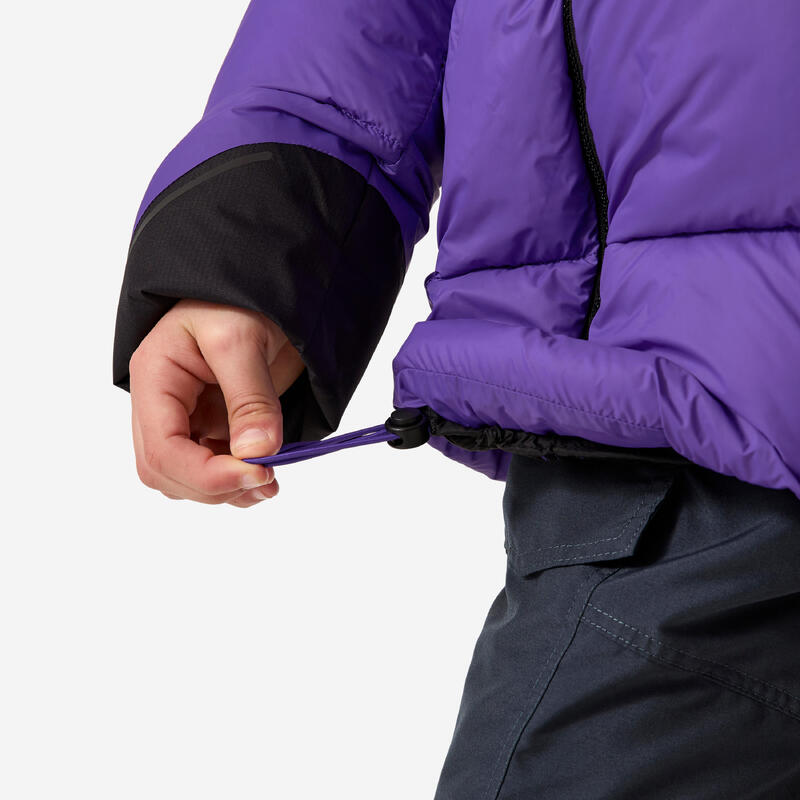 Çocuk Outdoor Şişme Mont - 7/15 Yaş - Mor - MH900 -10 °C