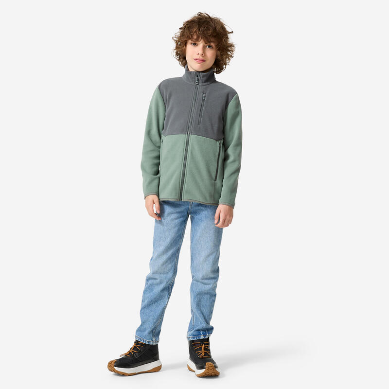 Çocuk Outdoor Polar Mont - Yeşil - 7/15 Yaş - MH500
