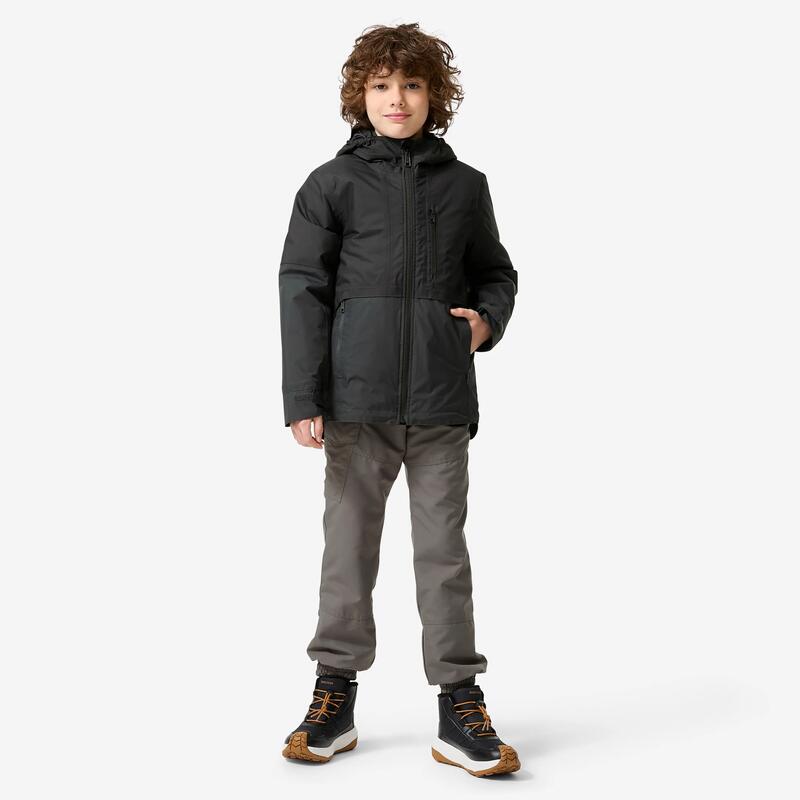 Çocuk 3'ü 1 Arada Outdoor Mont - Gri - MH500 -9 °C