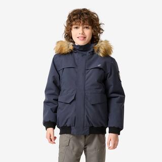 Kids Winter Snow Jacket, Padded Waterproof Upto -6.5°C, 7-15 Years - Blue