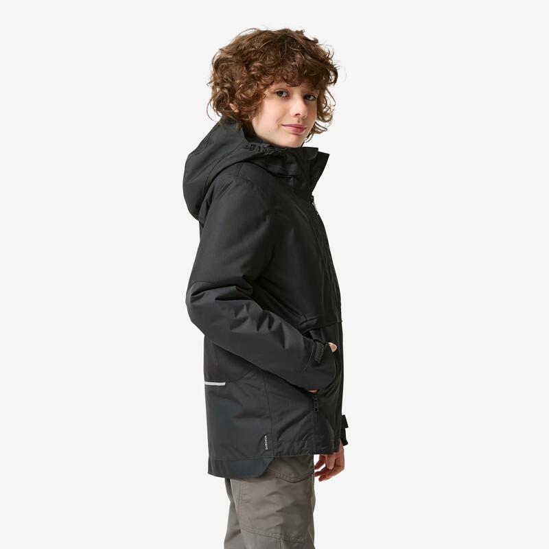 Çocuk 3'ü 1 Arada Outdoor Mont - Gri - MH500 -9 °C