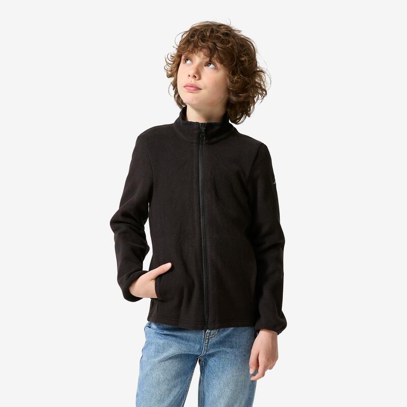 Çocuk 3'ü 1 Arada Outdoor Mont - 7/15 Yaş - Bej/Siyah - NH100
