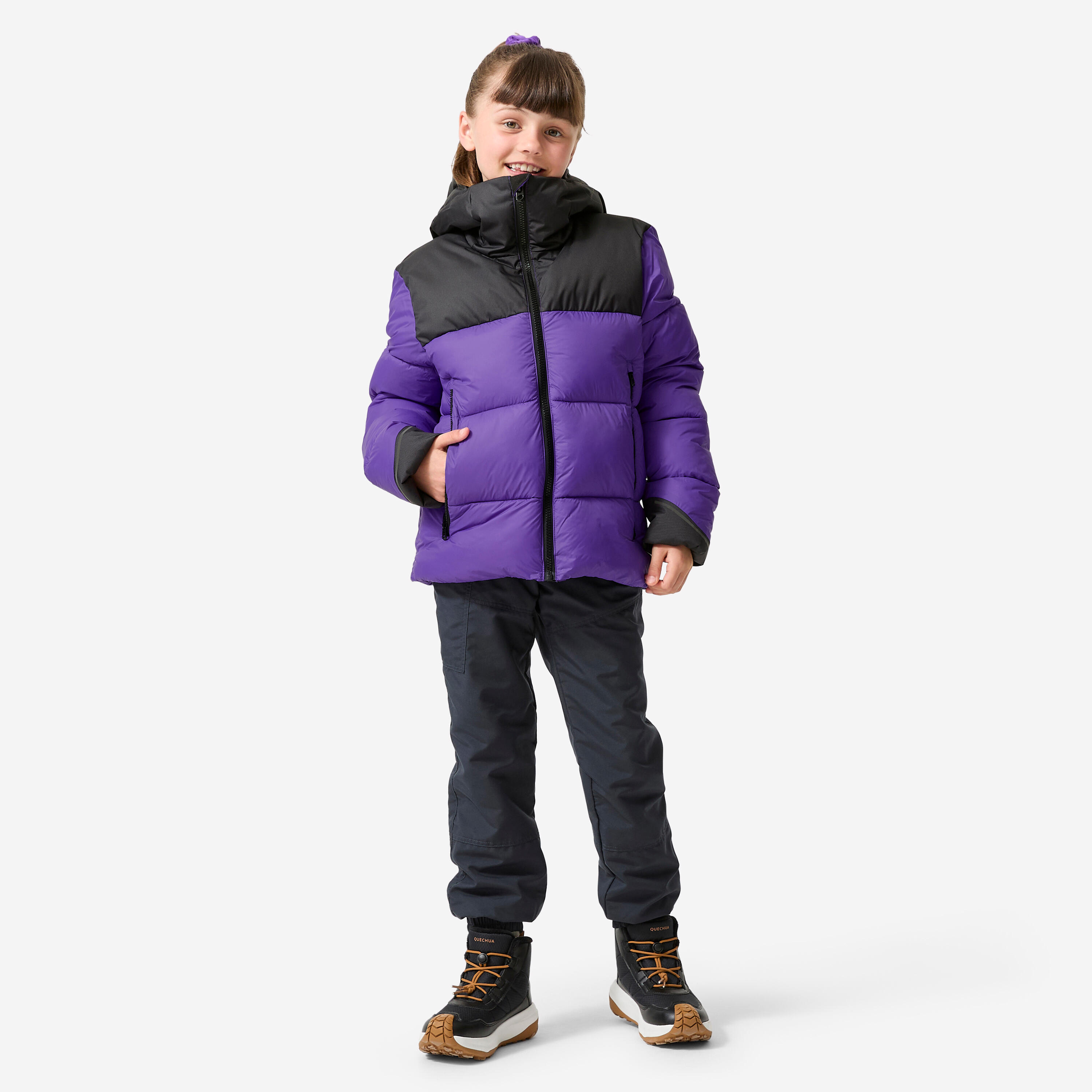 Kids’ Padded Winter Jacket, MH 900 Age 7–15 2/8