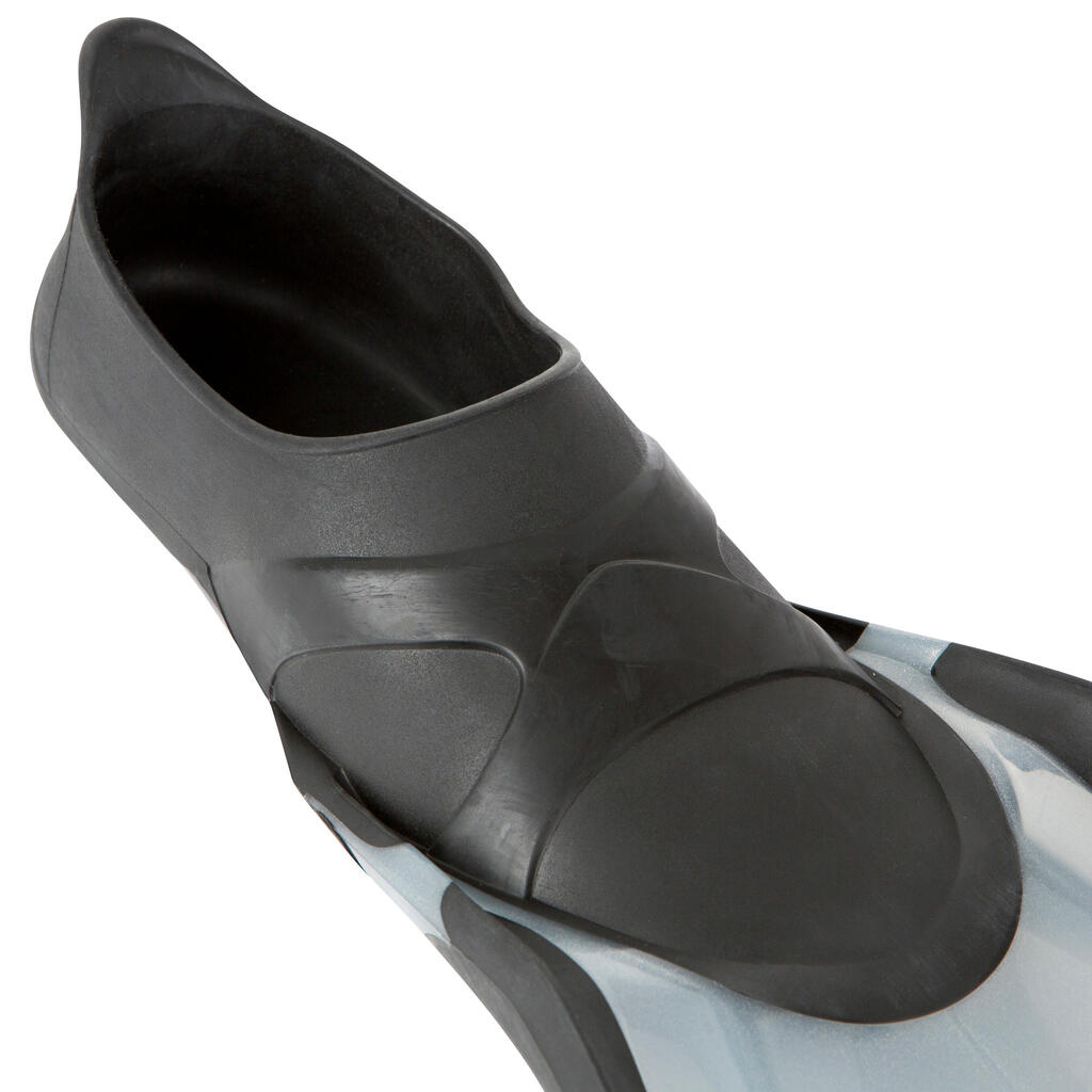 Tauchflossen - FF100 React Marble blau 