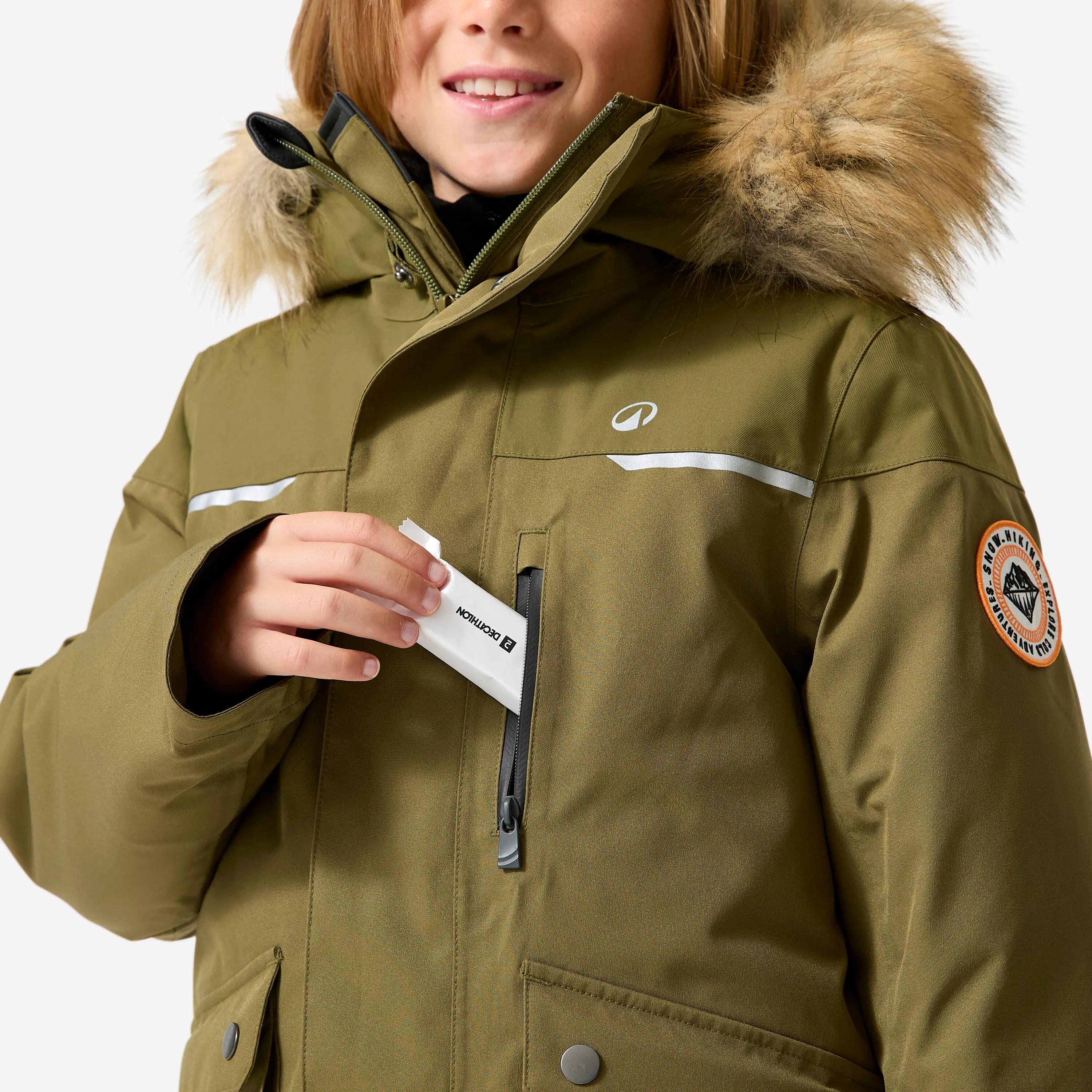 Kids’ Waterproof Winter Parka, NH 900 Age 7–15 8/13