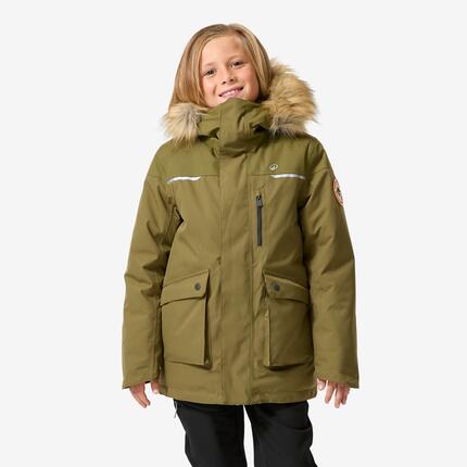 Parka hiver -23°C garçon 7-15 ans, NH900 gris
