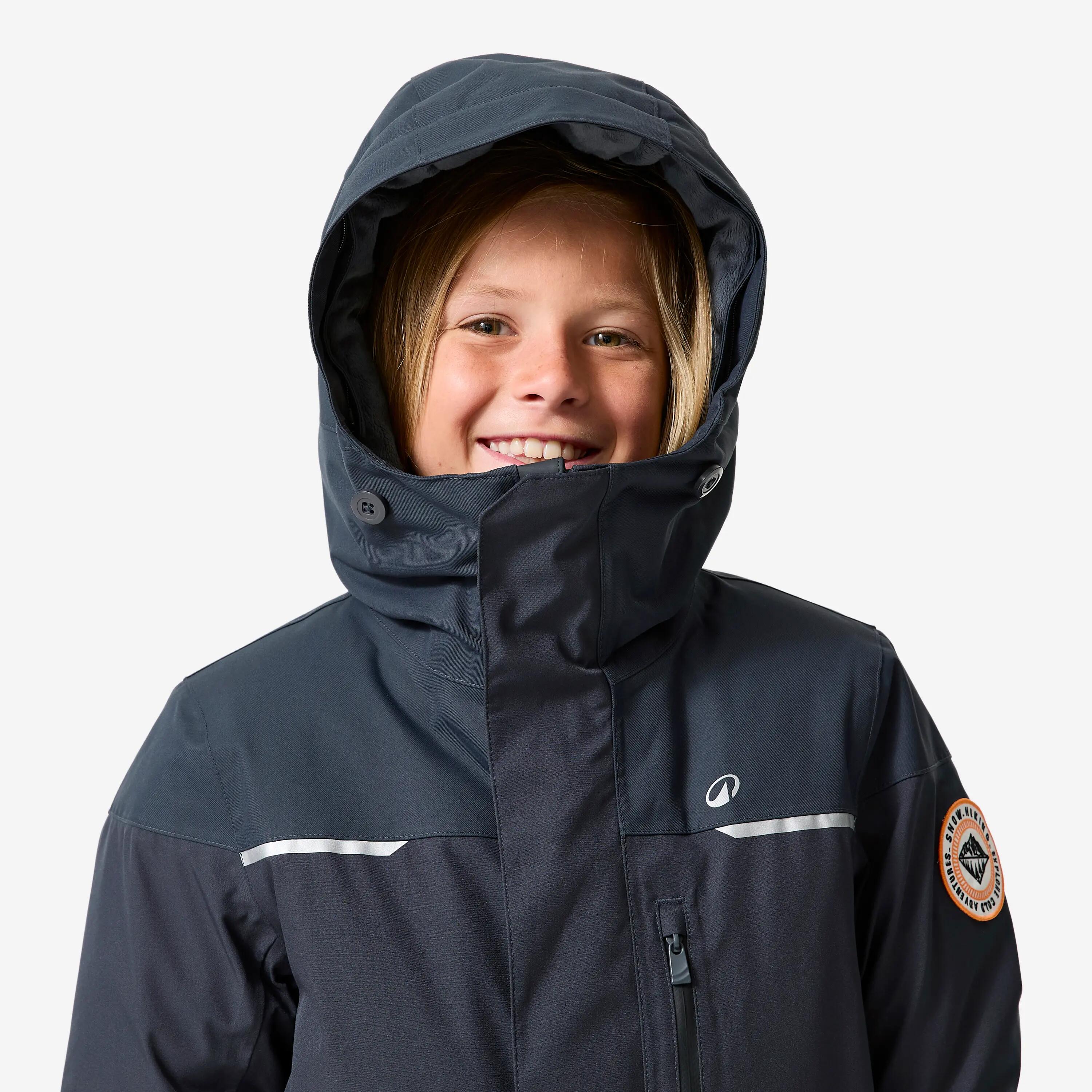 Kids’ Warm and Waterproof Winter Parka, NH 900 Age 7–15 6/14