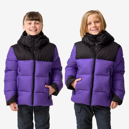 Doudoune chaude -10°C enfant 7-15 ans, MH900 violet