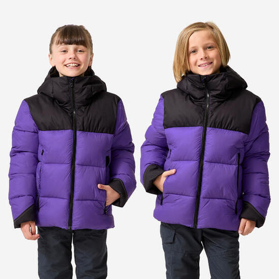 Doudoune chaude -10°C enfant 7-15 ans, MH900 violet