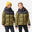 Çocuk Outdoor Şişme Mont - 7/15 Yaş - Haki - MH900 -10 °C