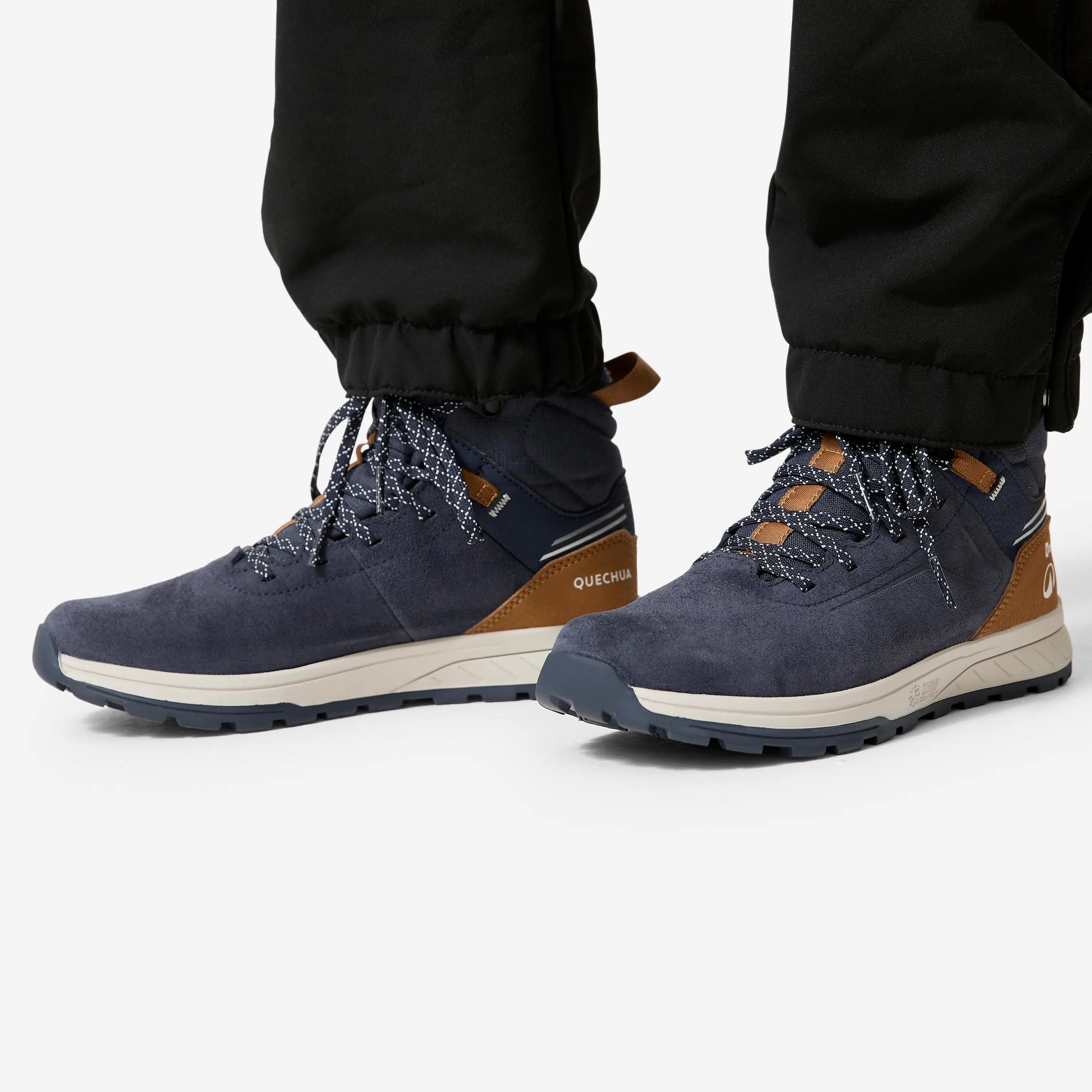 Buty turystyczne dla dzieci Quechua SH500 Warm wodoodporne skóra 8/8
