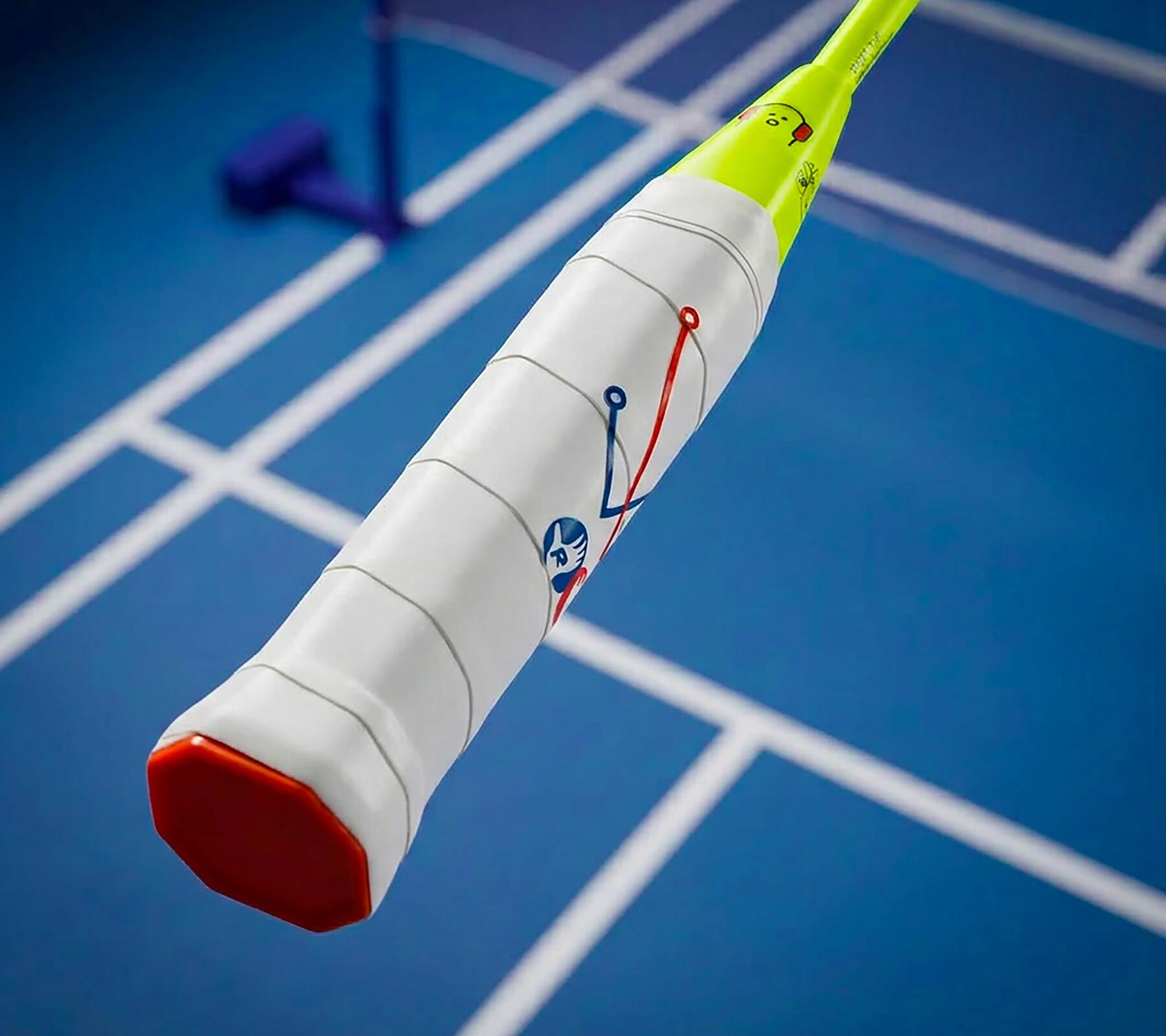 Das passende Griffband ist beim Badminton sehr wichtig