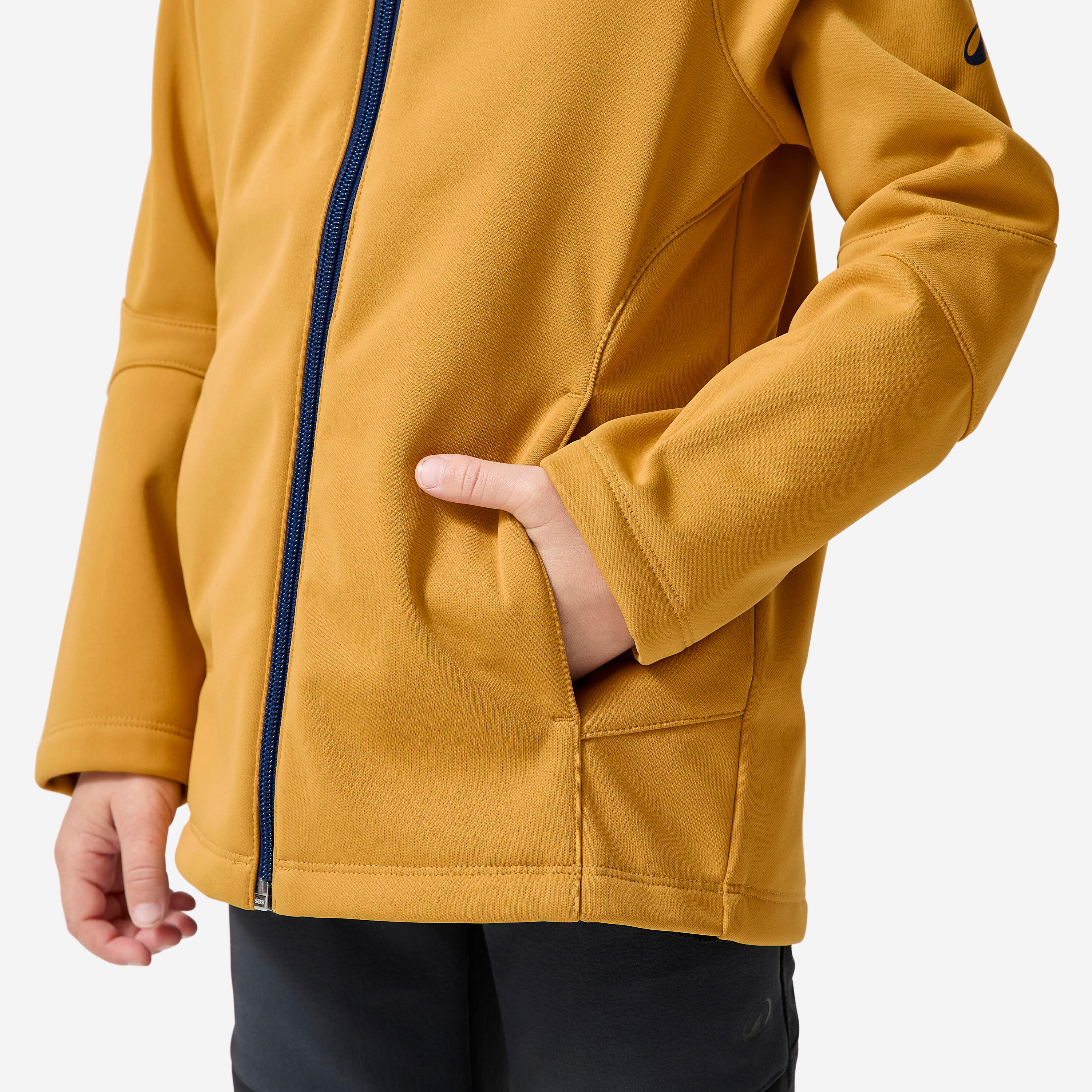 Veste softshell de randonnée enfant 2-6 ans, MH900 jaune 5/9