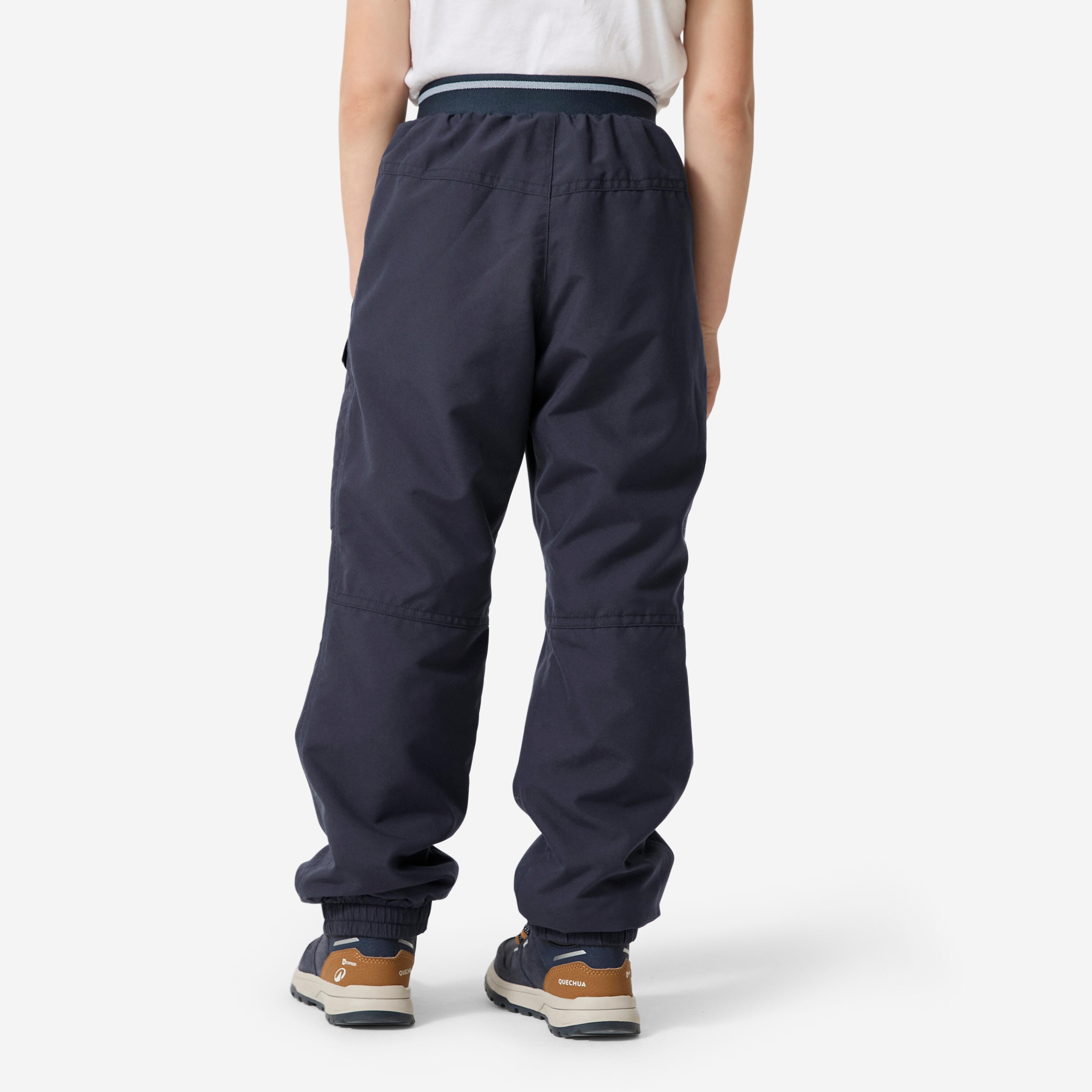Kids’ Warm and Water-Repellent Hiking Pants, NH 100 Age 2–6 5/11