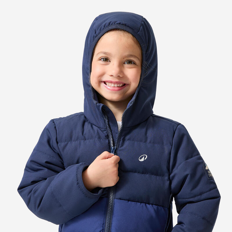 Çocuk Outdoor Şişme Mont - Lacivert - 2/6 Yaş - NH500