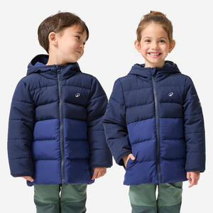 Chaqueta acolchada invierno niños 2-6 años, NH500 azul marino