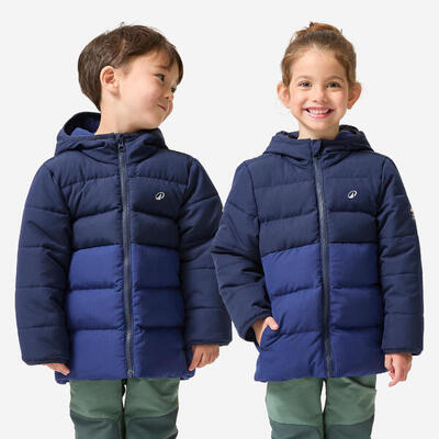 Piumino ovatta trekking bambina NH500 lilla
