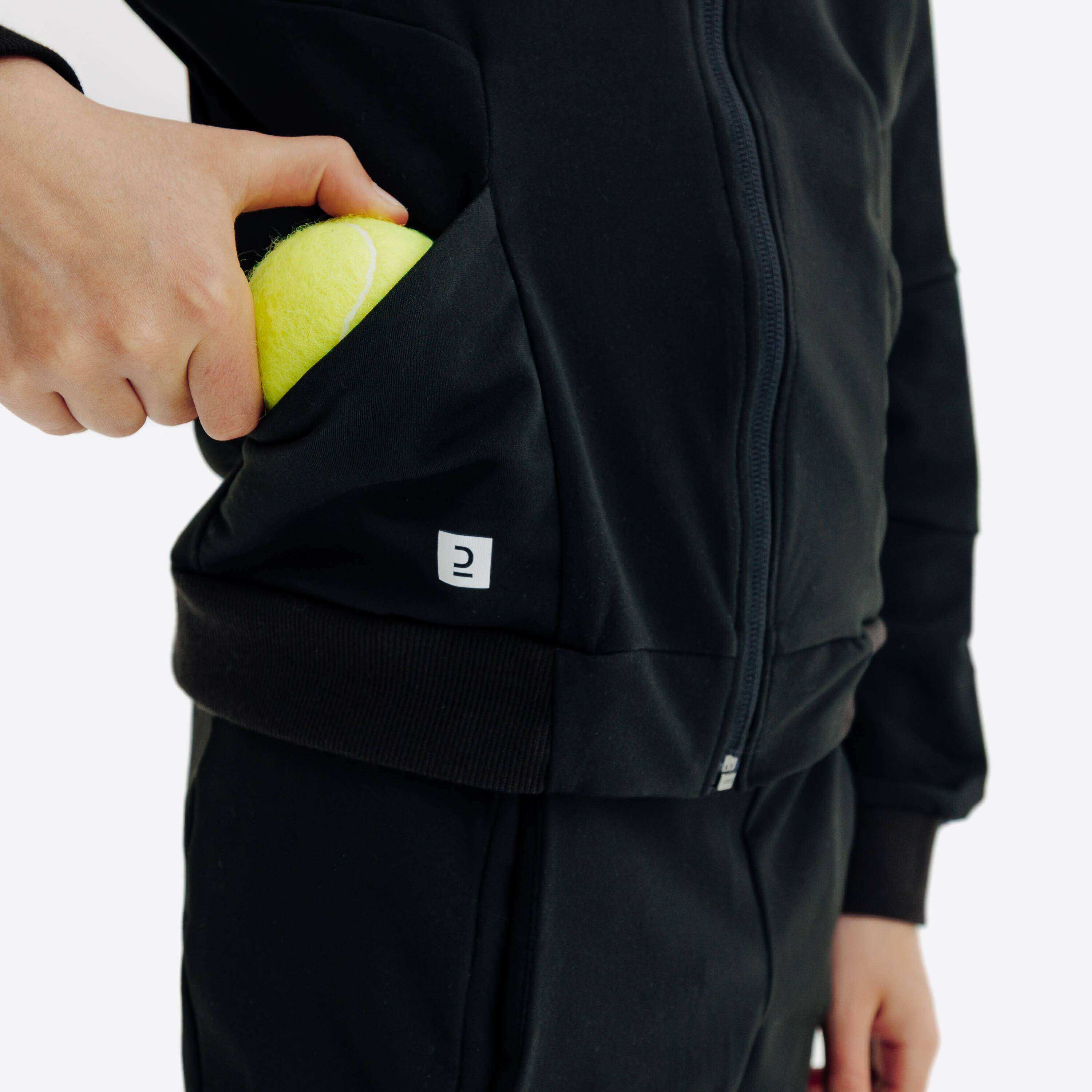 Boys' Tennis Jacket TJK500 - Black -  5