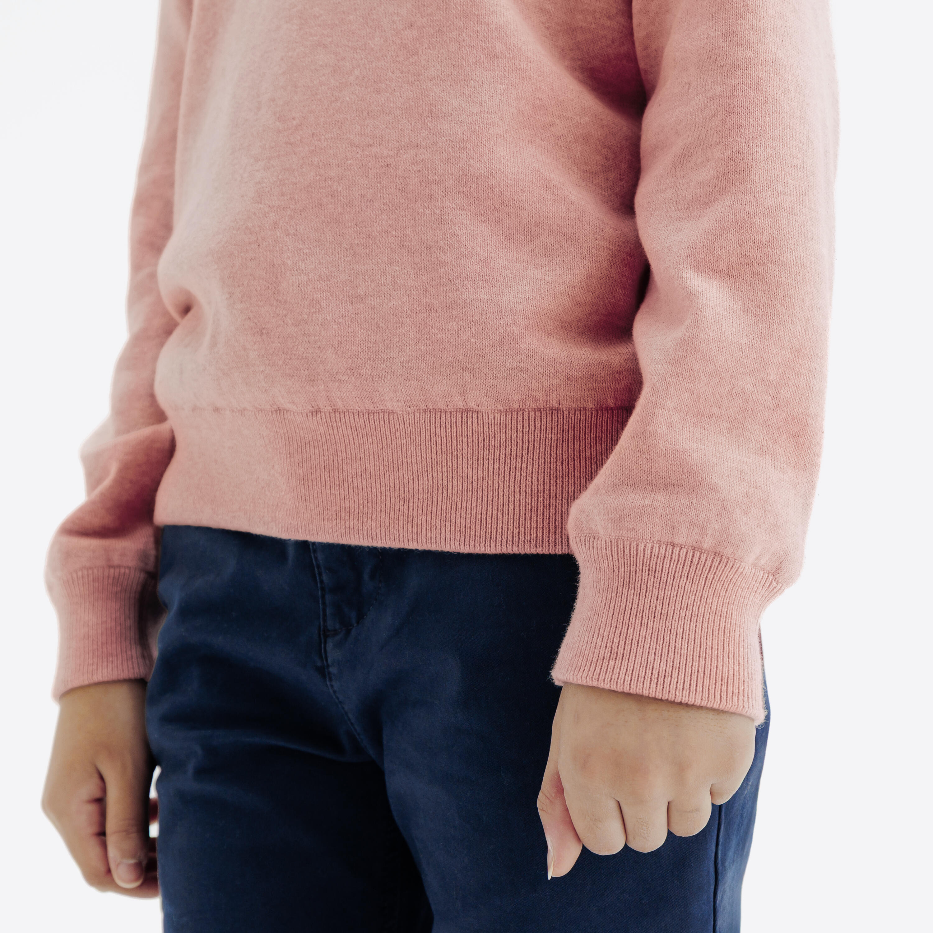 Winddichte golftrui voor kinderen MW500 roze 5/5