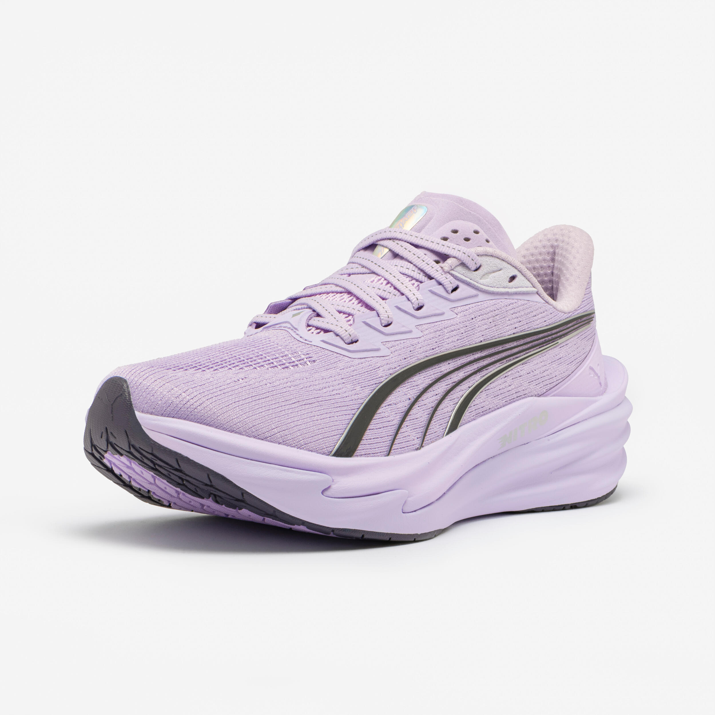 Hardloopschoenen voor dames Deviate Nitro 4 lichtpaars 4/7