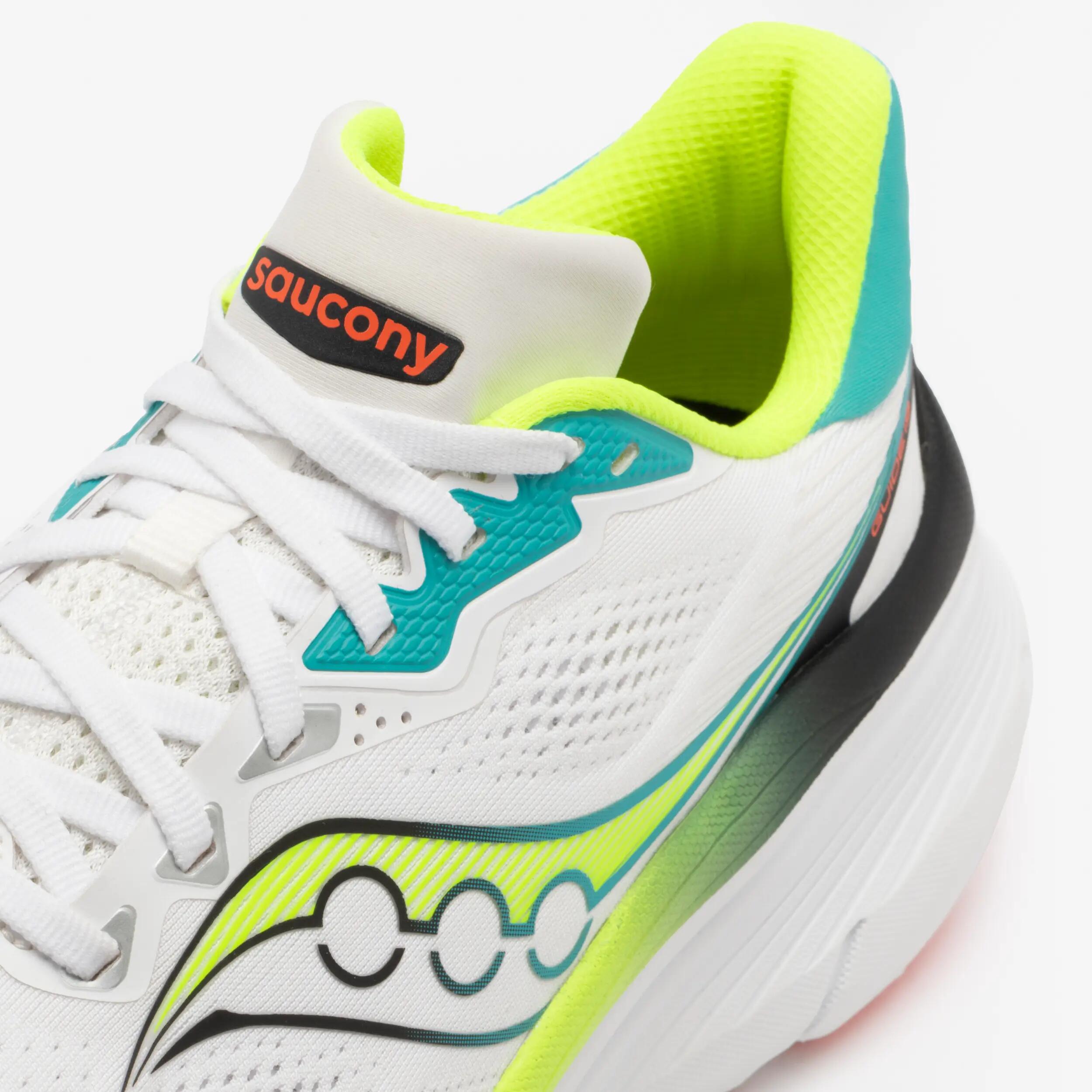 Scarpe running uomo Saucony RIDE 19 bianco-giallo-arancione 6/7